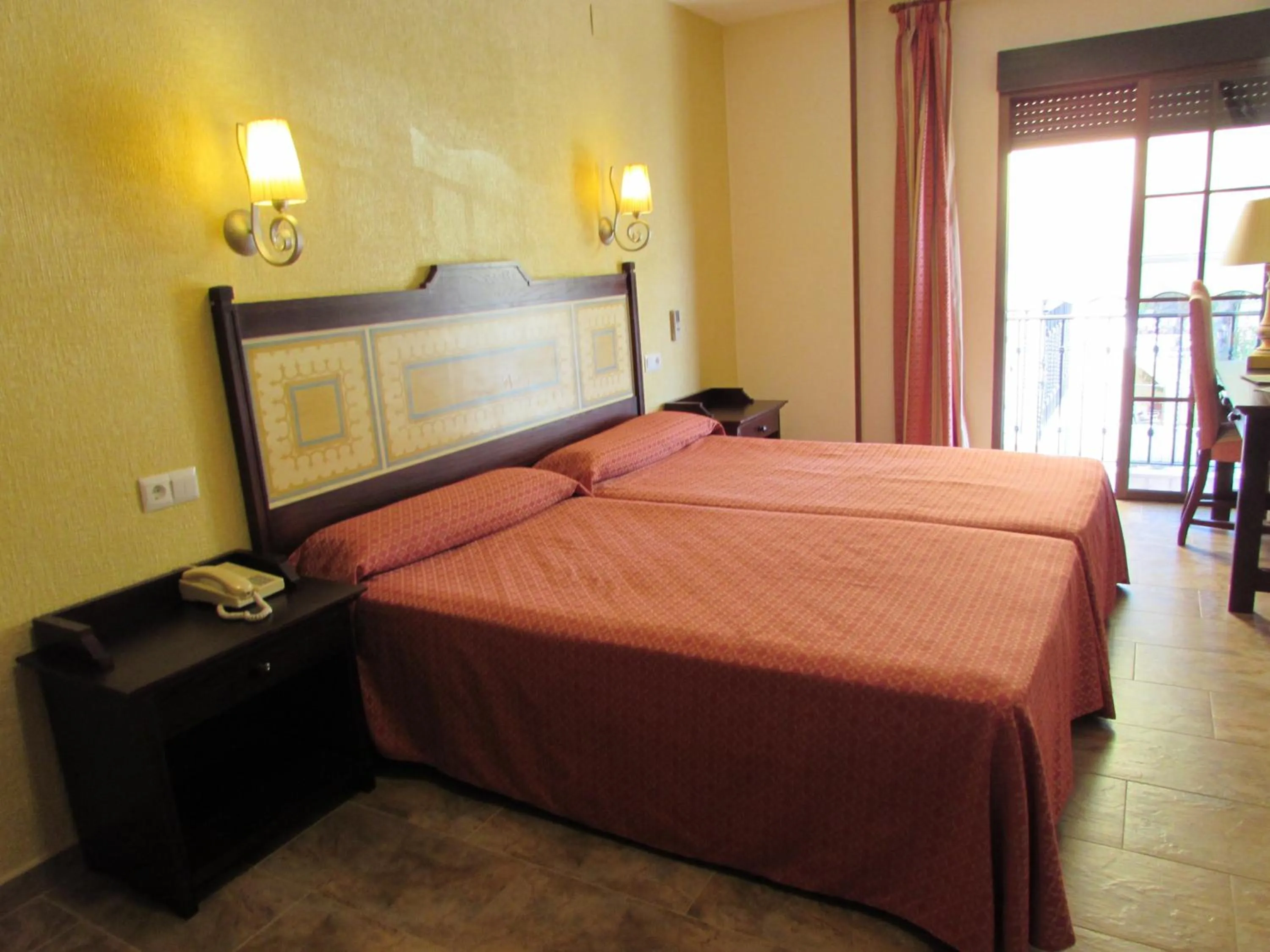 Bed in PARAISO PLAYA Hotel