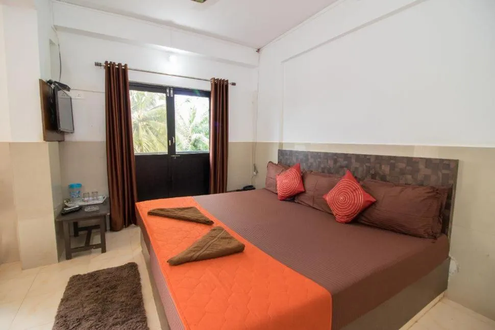 Bed in Travo Suites Panjim