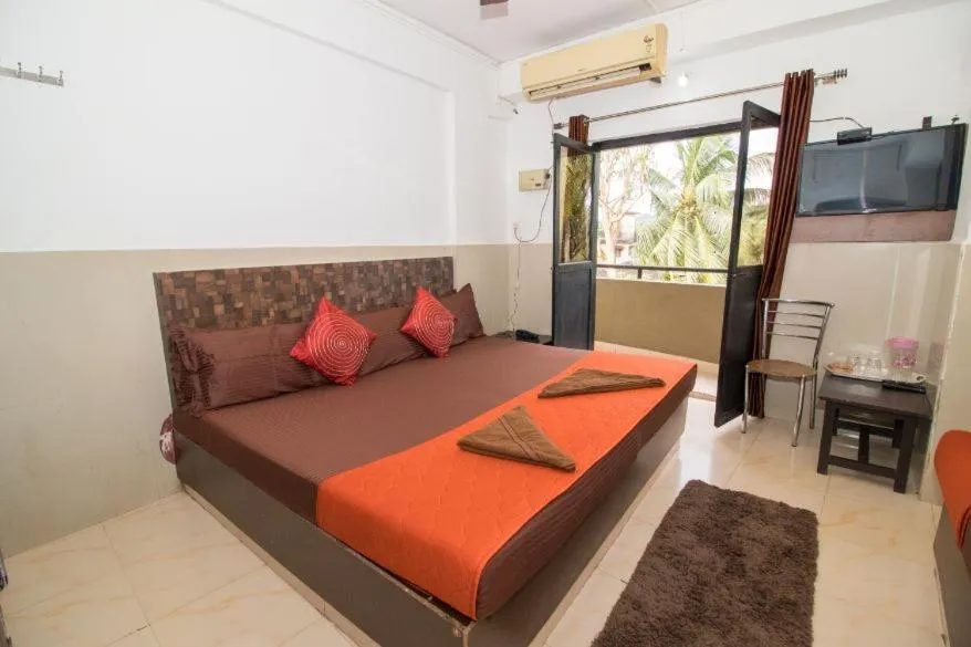 Bed in Travo Suites Panjim