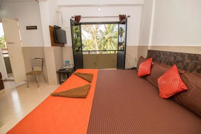 Bed in Travo Suites Panjim