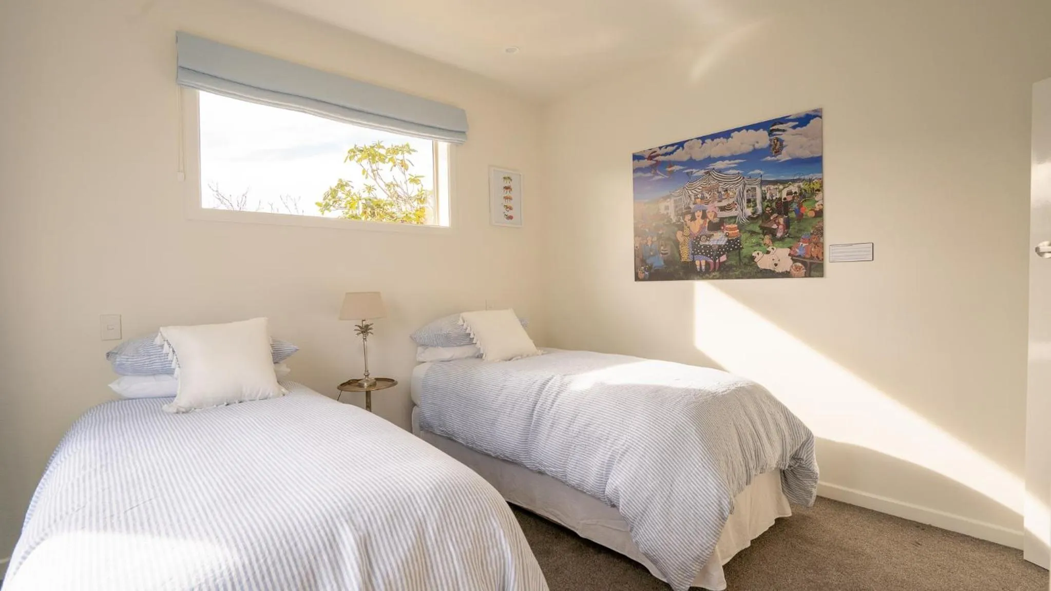 Bed in The Lodges At Transport World