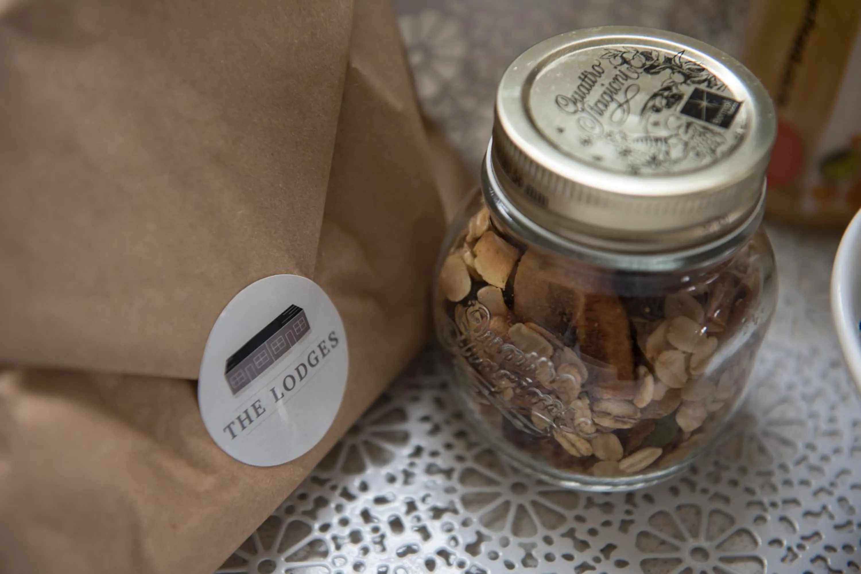 Continental breakfast in The Lodges At Transport World