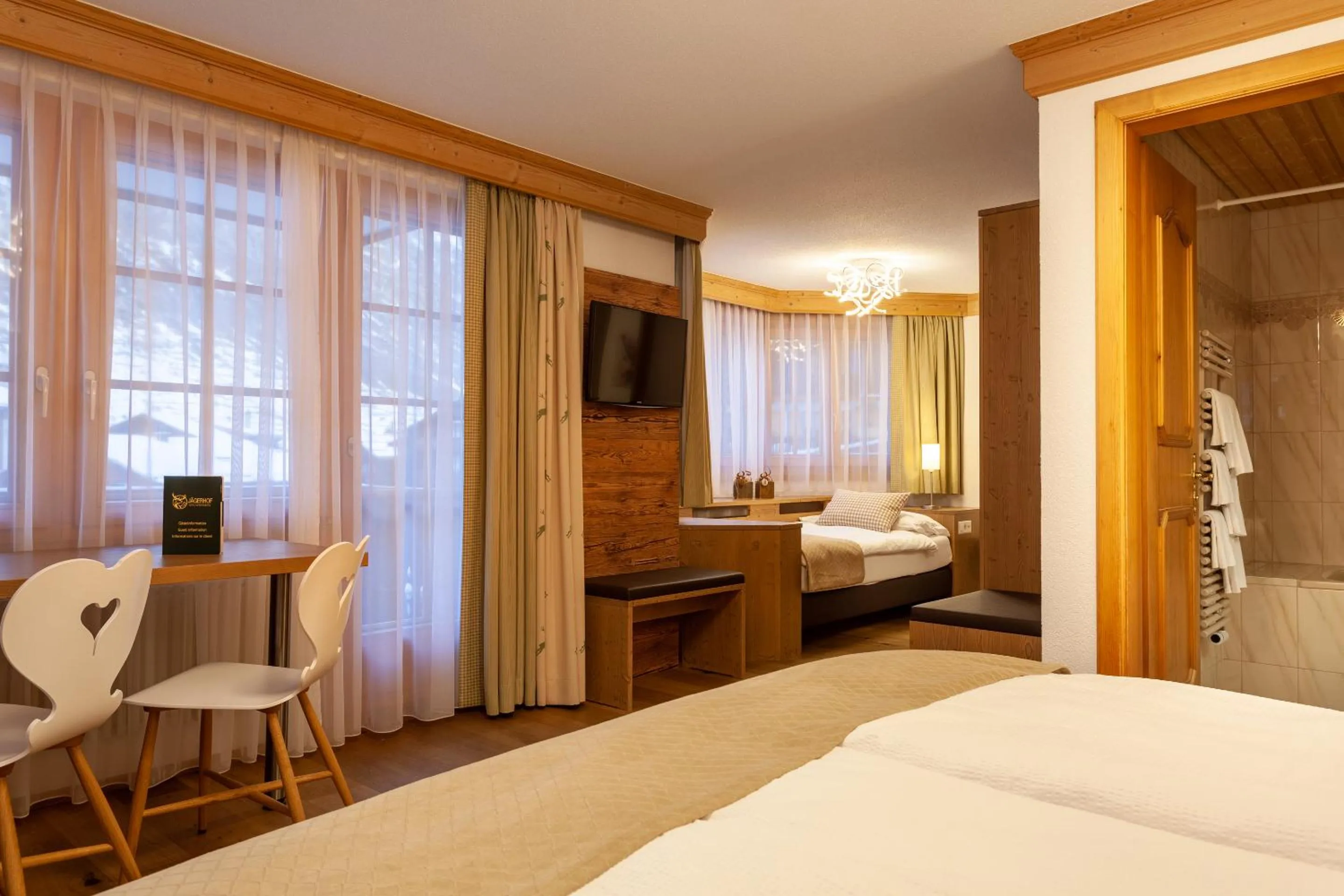 Photo of the whole room, Bed in Hotel Jägerhof