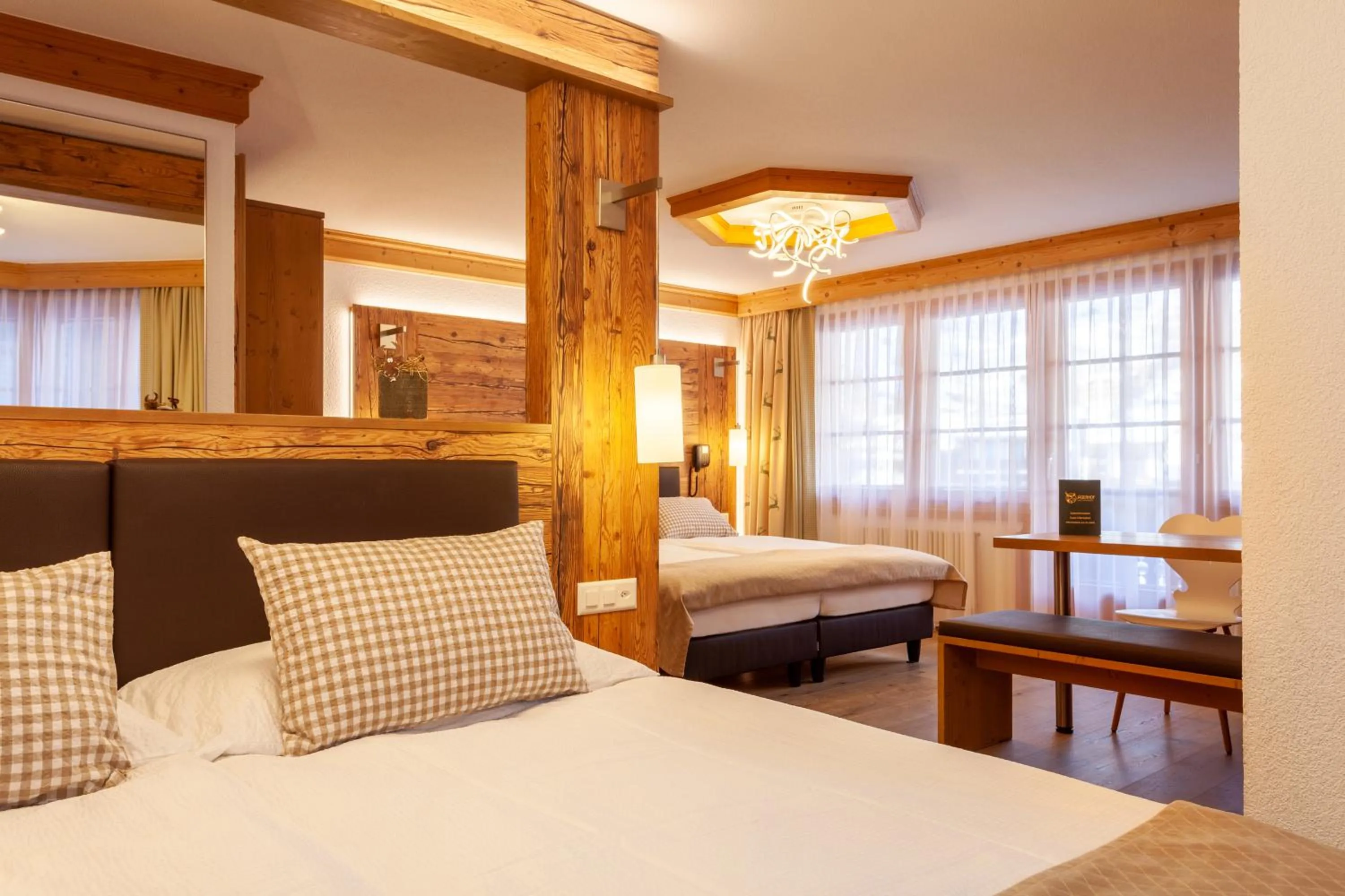 Photo of the whole room, Bed in Hotel Jägerhof