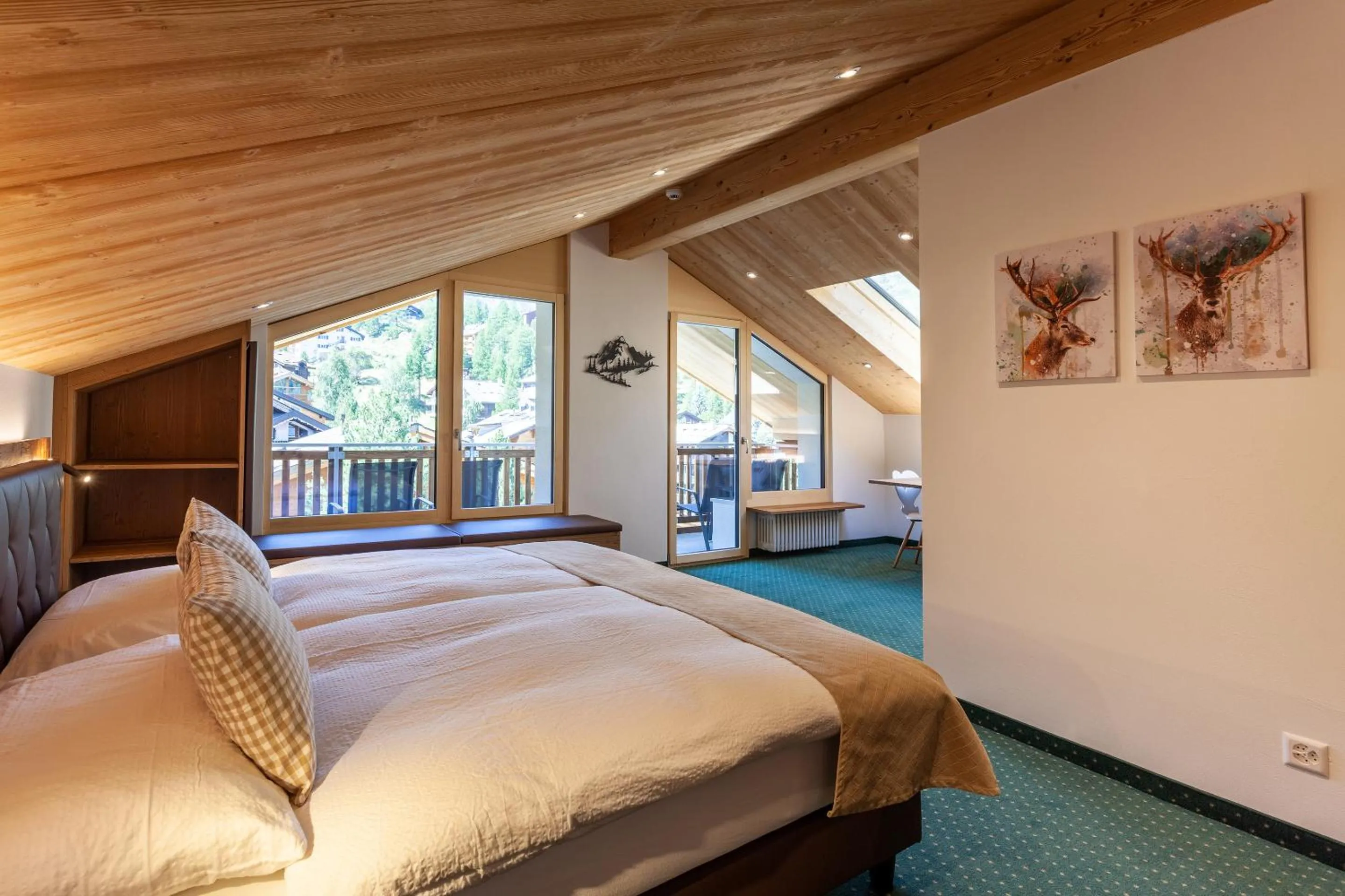 Bed in Hotel Jägerhof