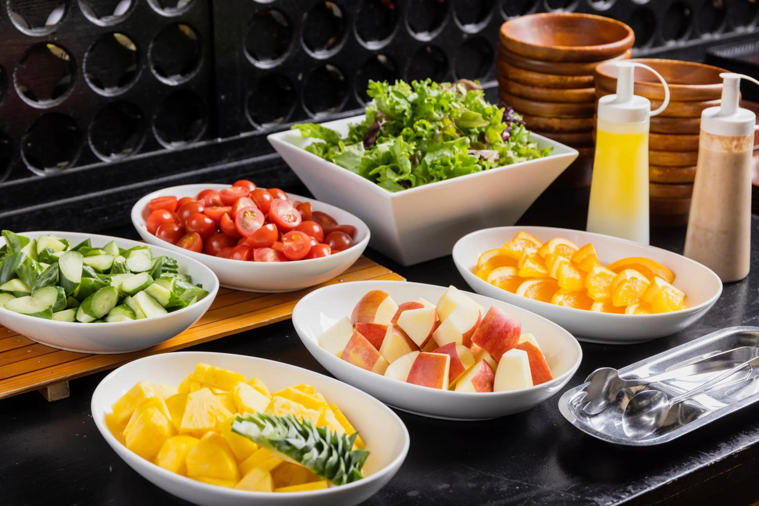 Breakfast in Goto Conkana Kingdom Winery & Resort