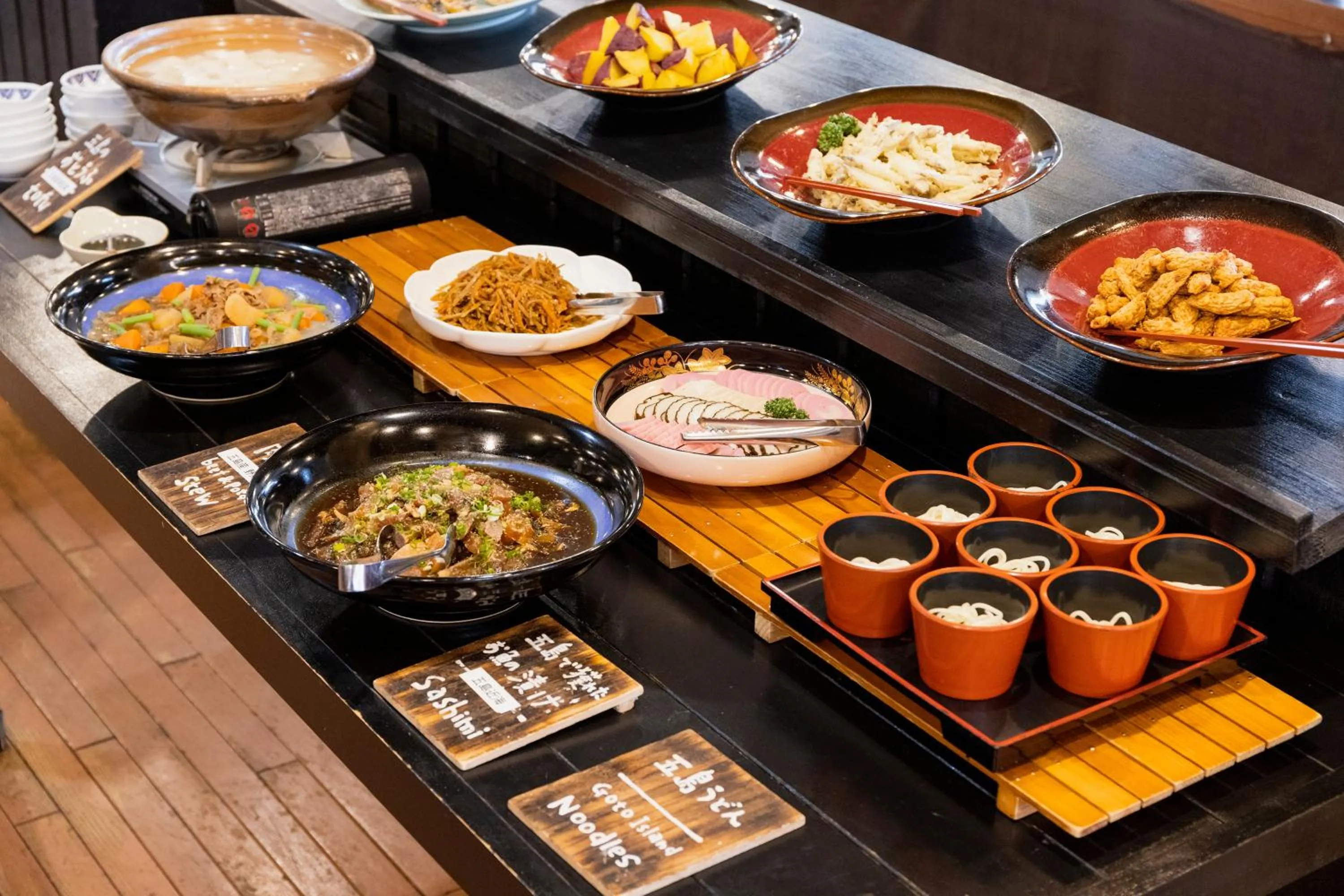 Breakfast in Goto Conkana Kingdom Winery & Resort