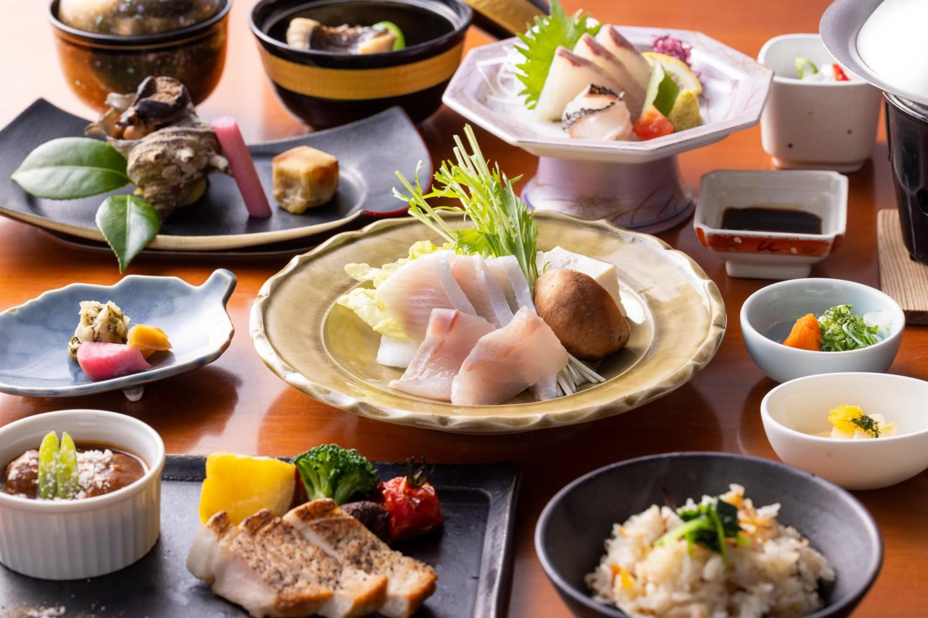 Dinner in Goto Conkana Kingdom Winery & Resort