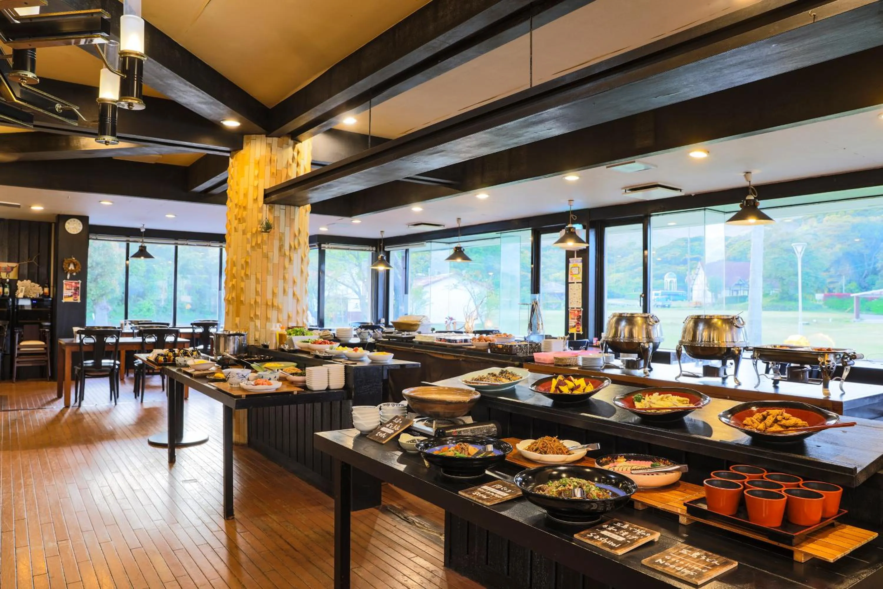 Breakfast in Goto Conkana Kingdom Winery & Resort