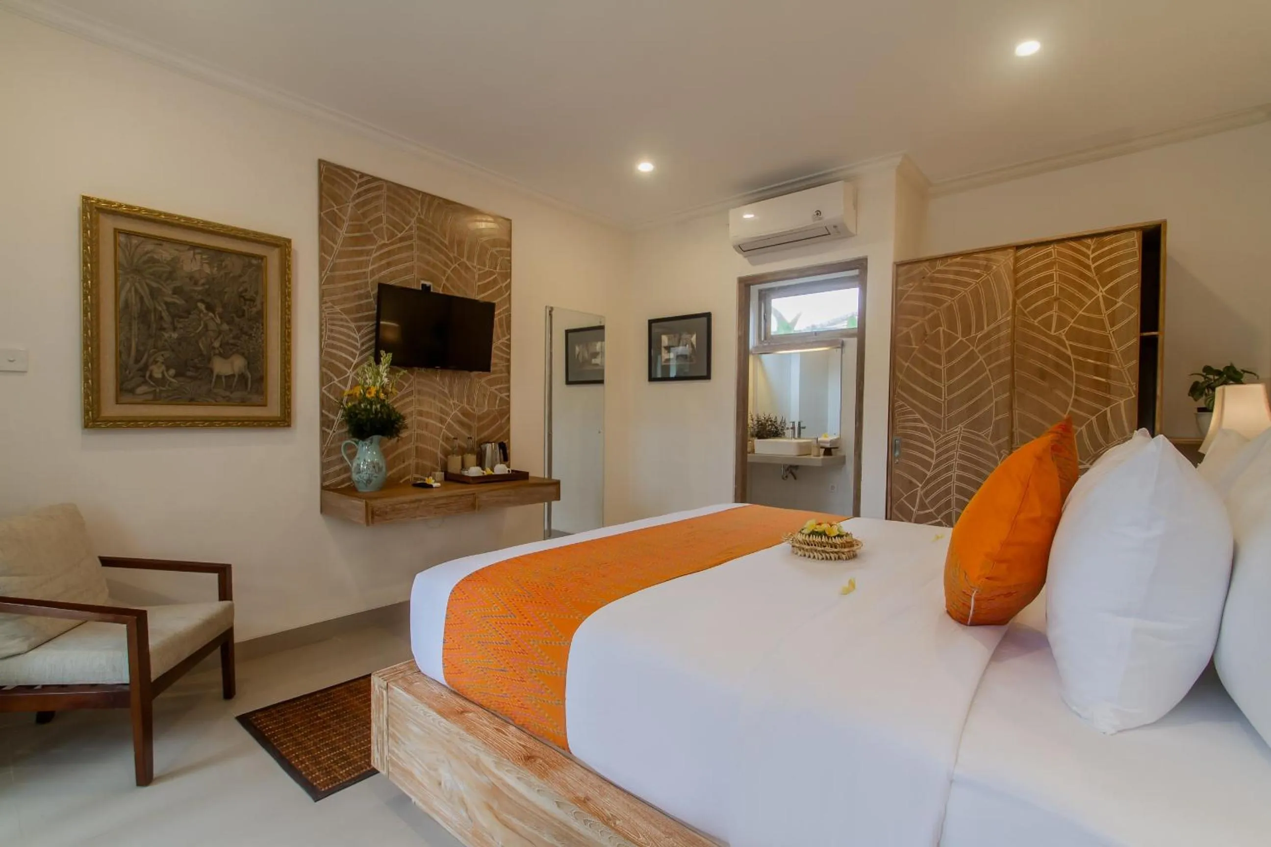 TV and multimedia, Bed in Tri Dewi Residence by GenuineHost