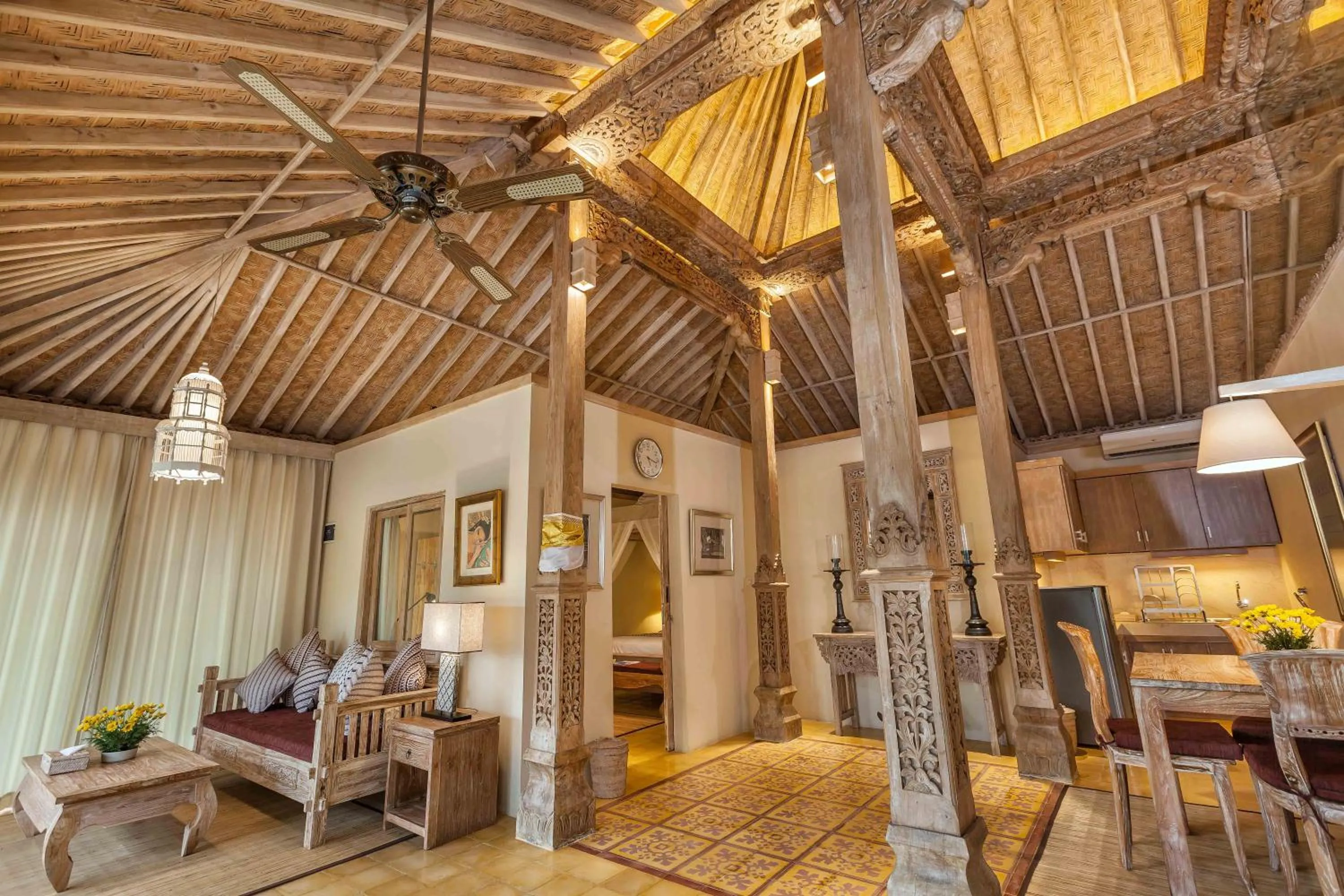 Kitchen or kitchenette in Tri Dewi Residence by GenuineHost