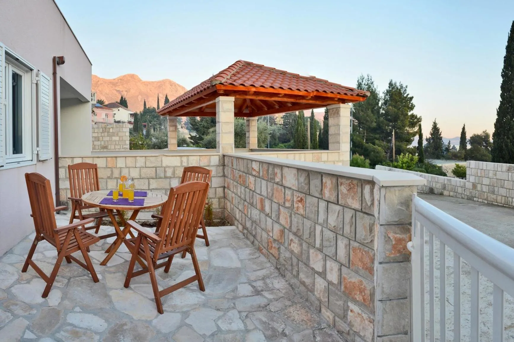 Patio in Villa Avantgarde