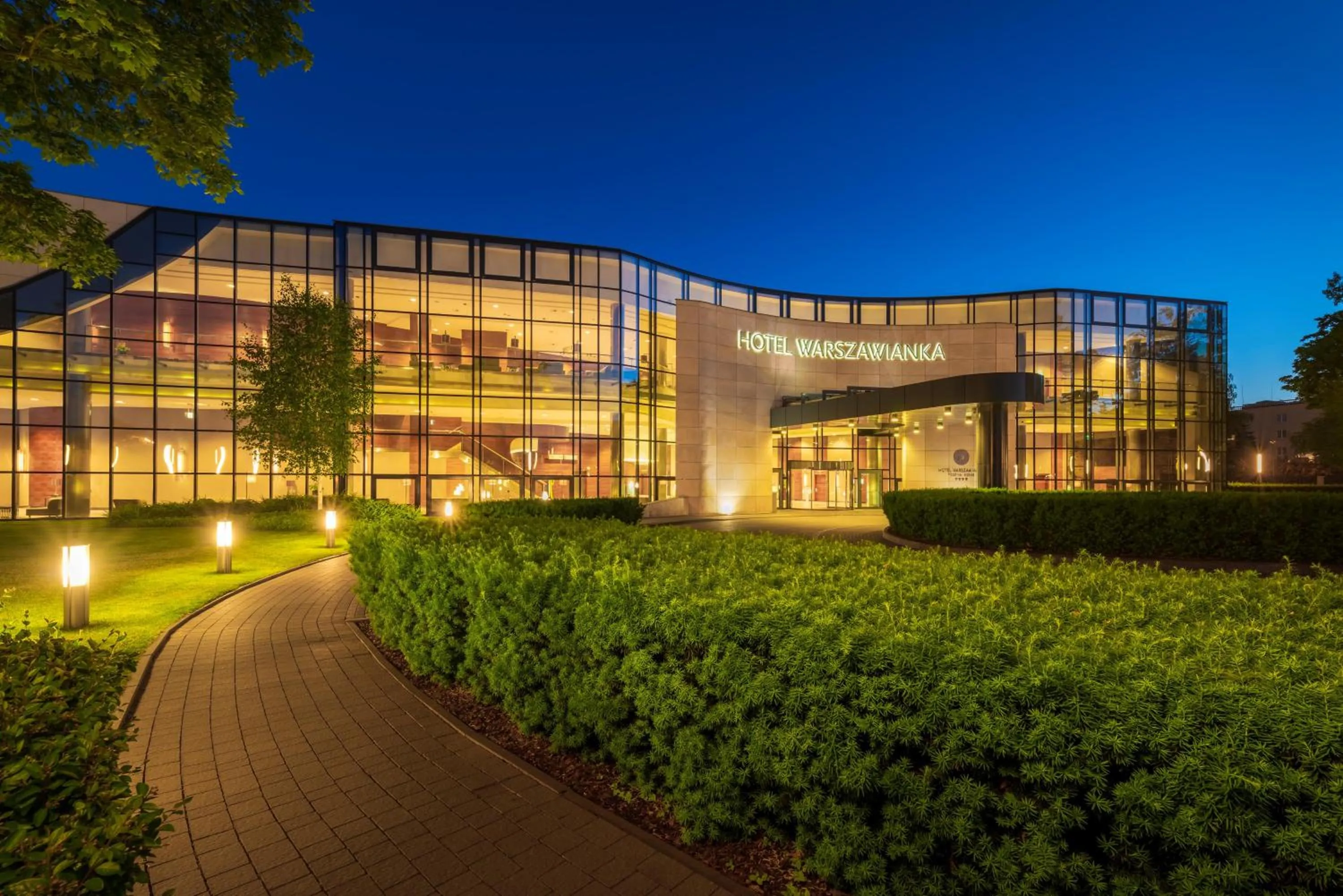 Facade/entrance in Hotel Warszawianka