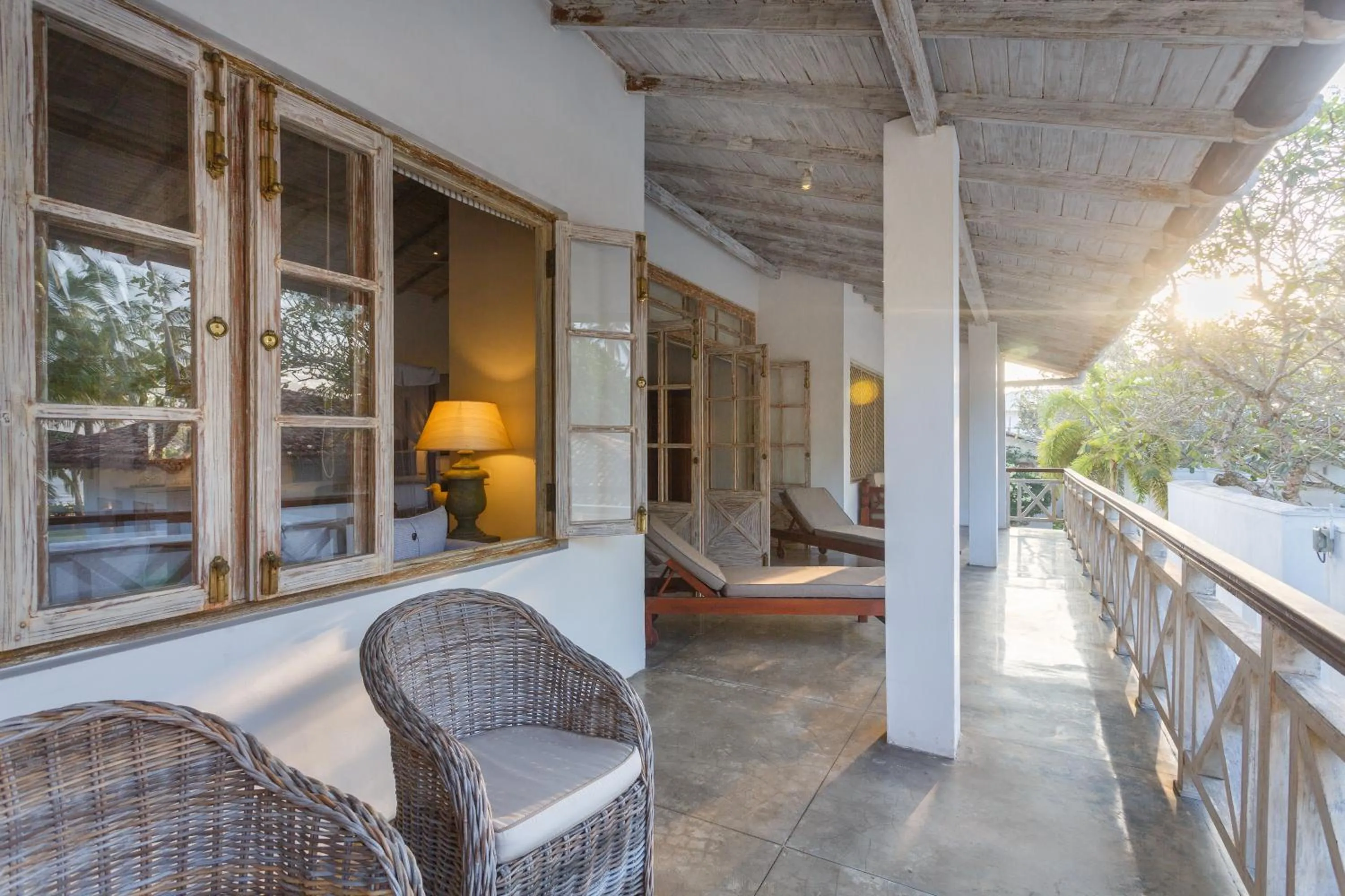 Patio in Habaraduwa House