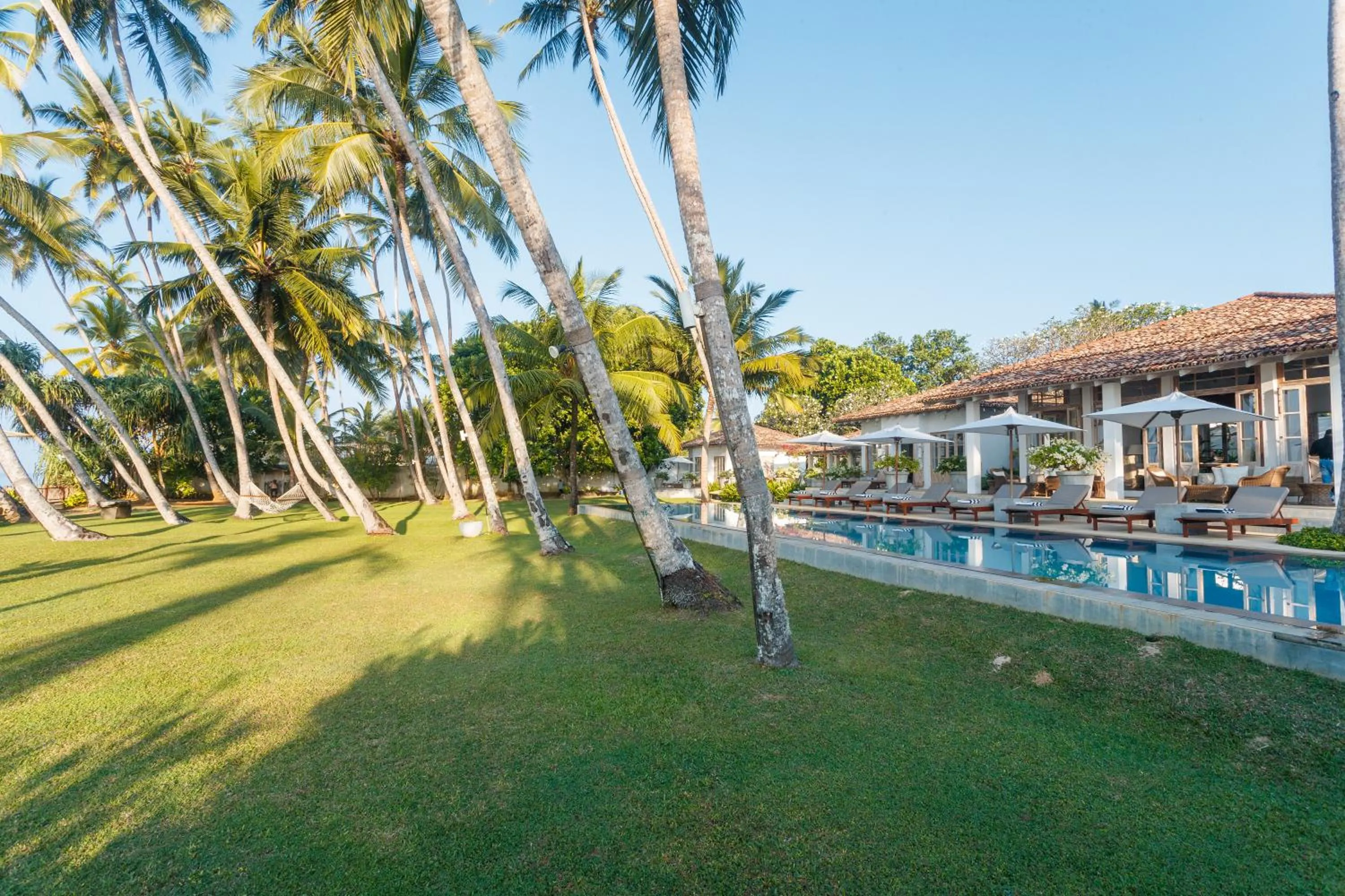 Swimming pool in Habaraduwa House