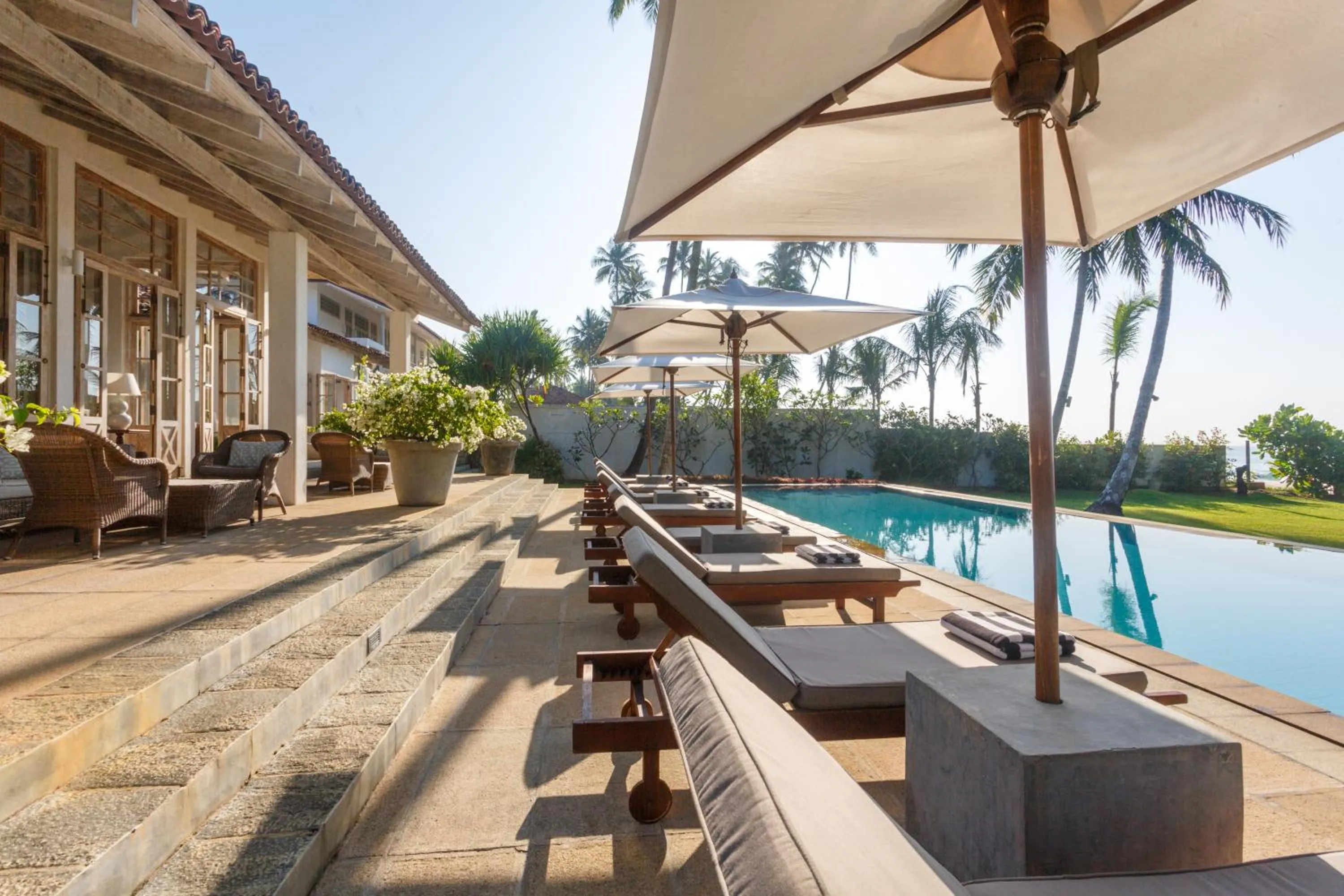 Swimming pool in Habaraduwa House
