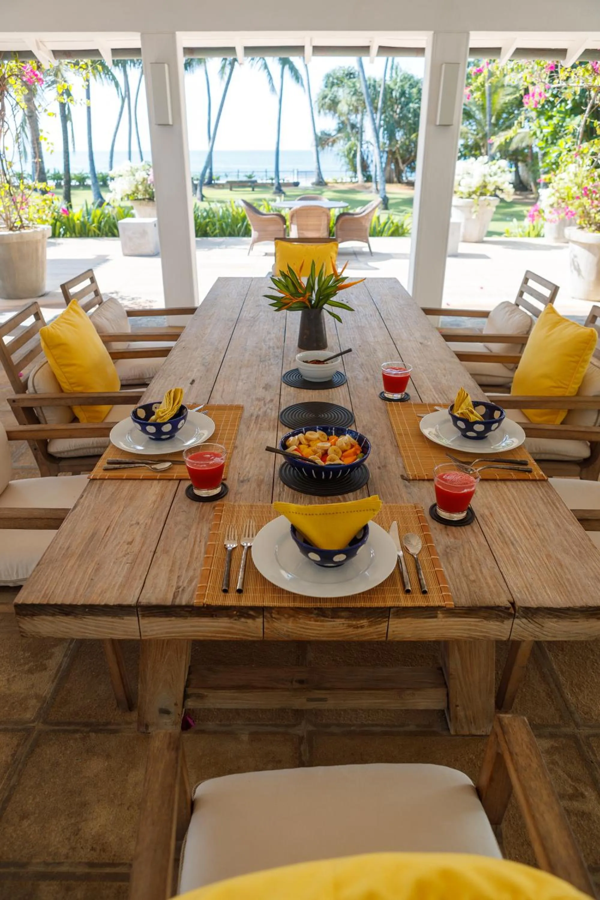 Continental breakfast in Habaraduwa House