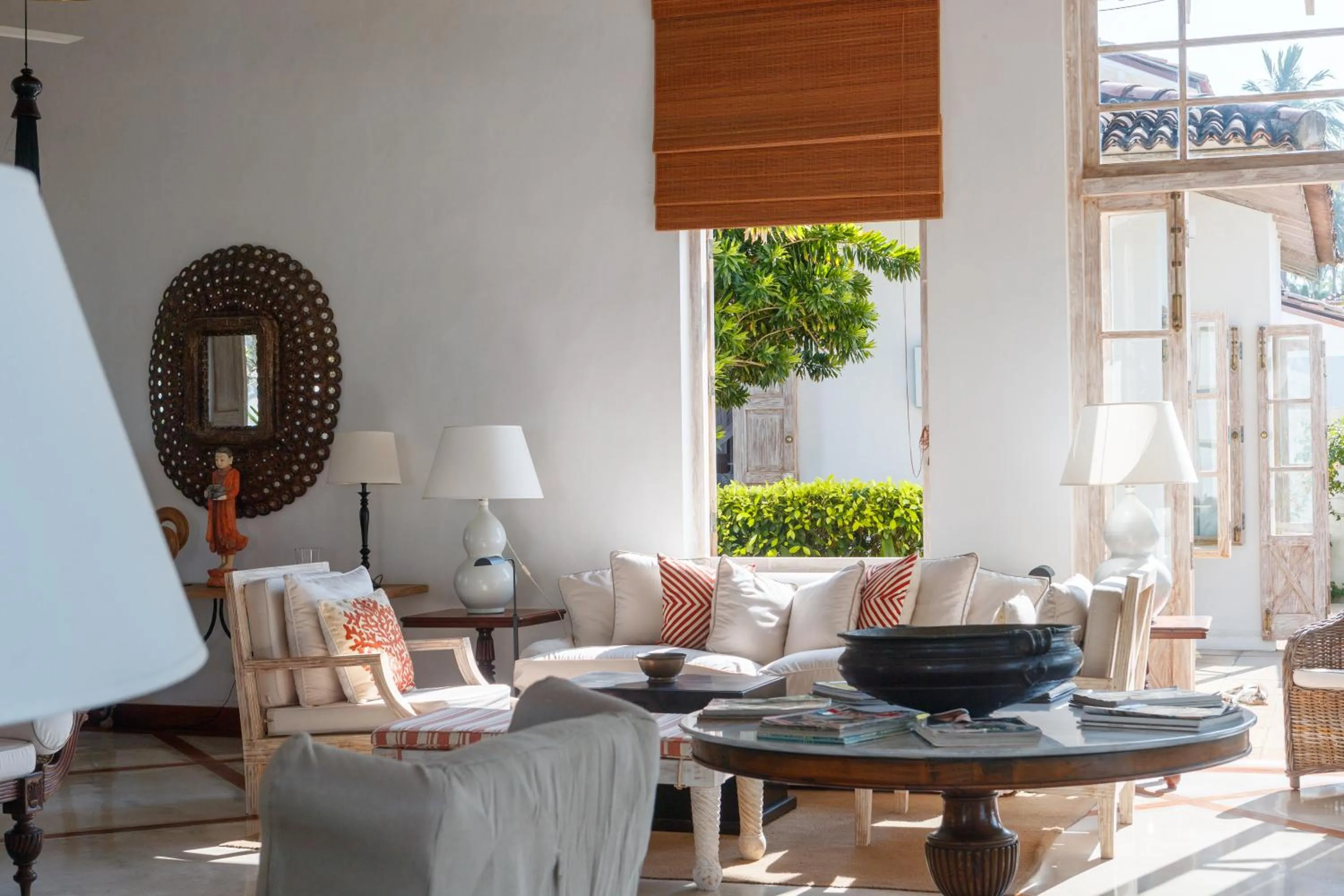 Seating area in Habaraduwa House