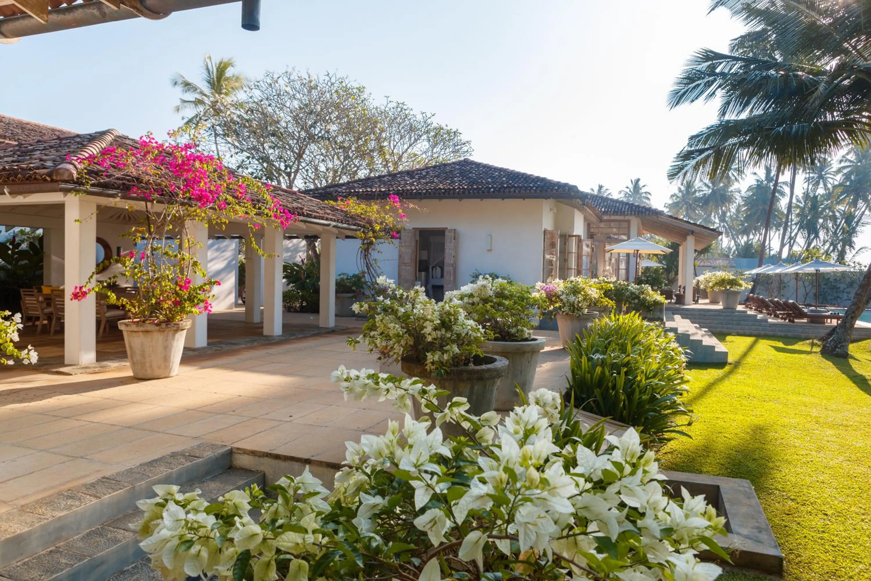 Garden in Habaraduwa House