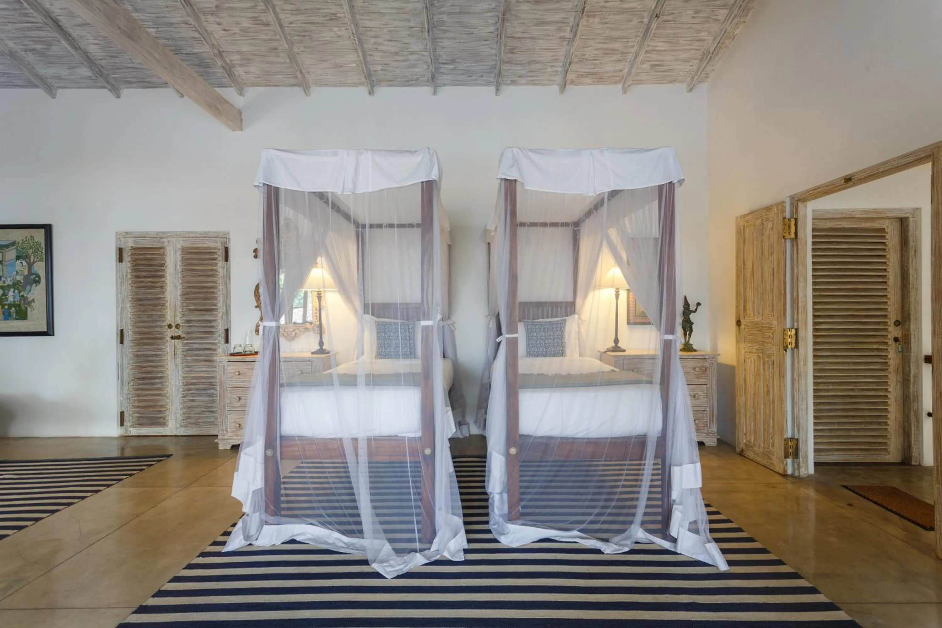 Bedroom, Bed in Habaraduwa House