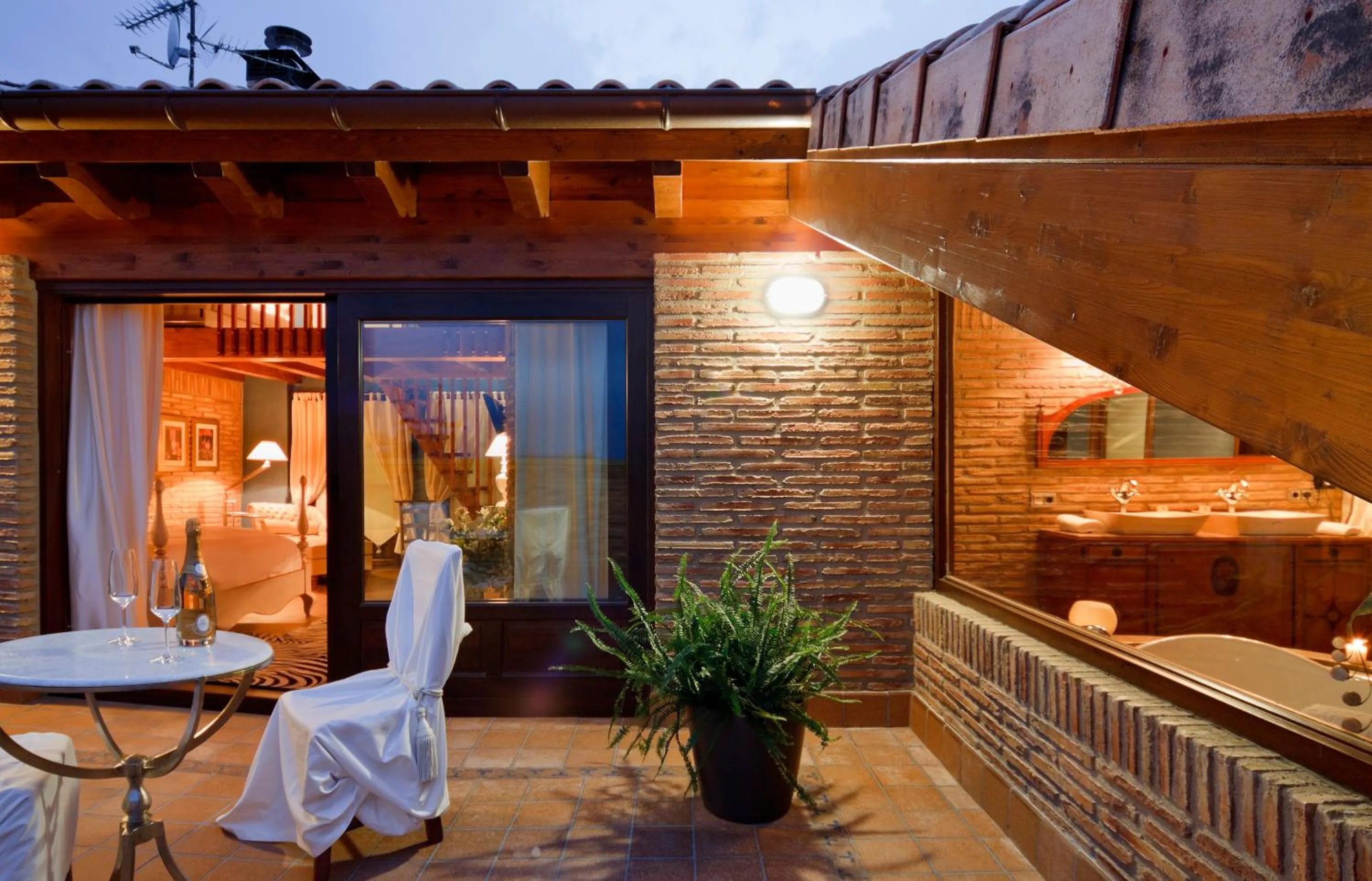 Balcony/Terrace in Hospederia de los Parajes