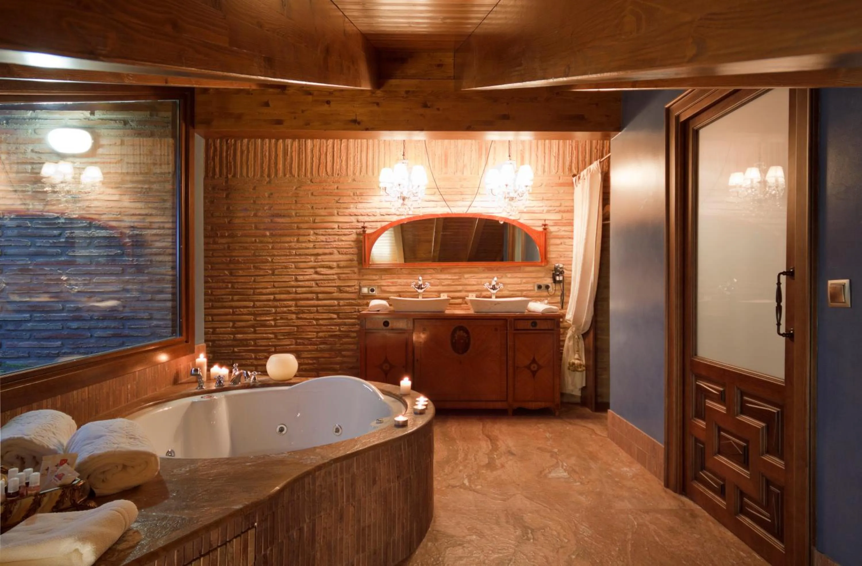 Bathroom in Hospederia de los Parajes