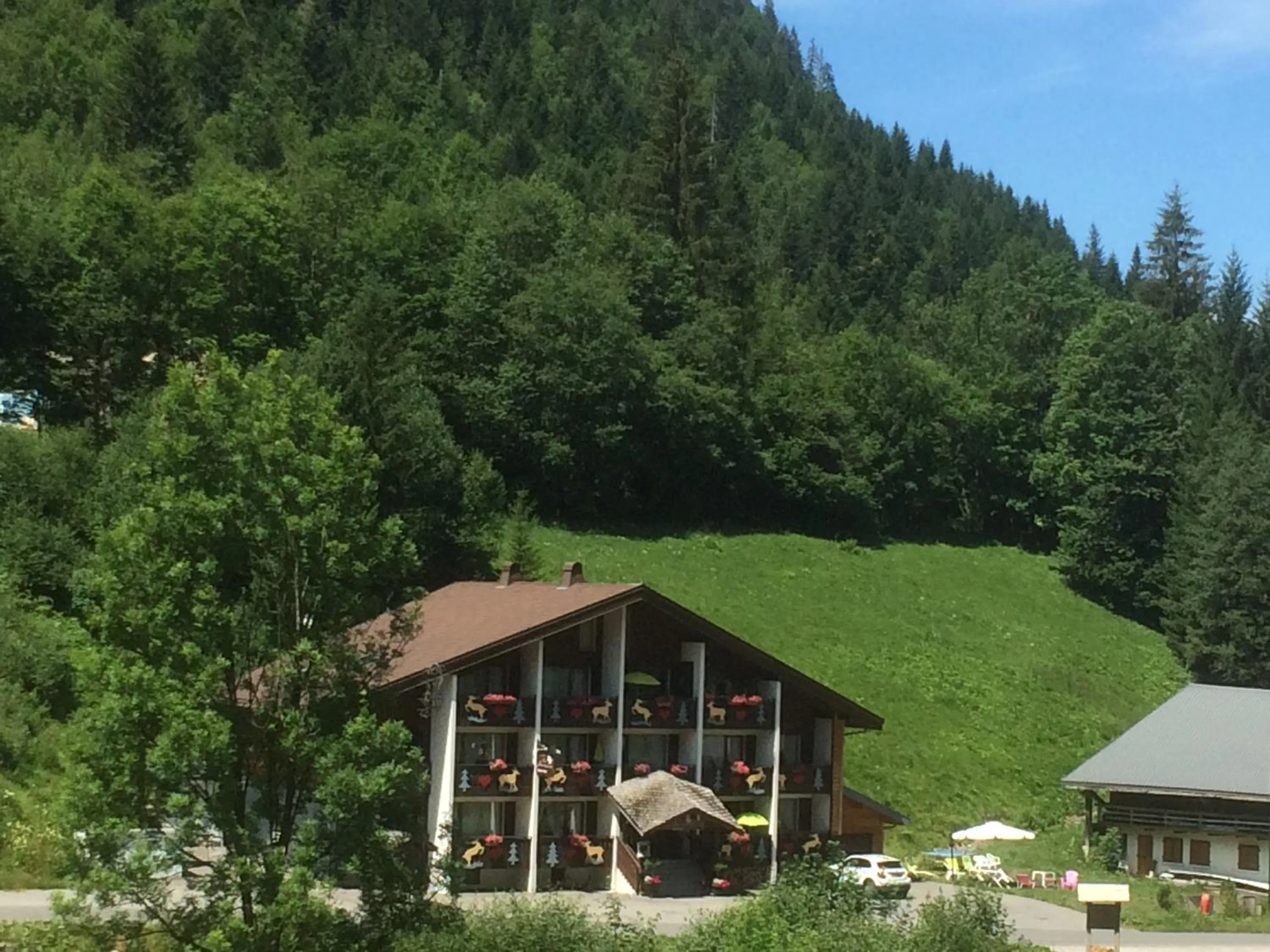 Natural landscape in Au Bois de Lune