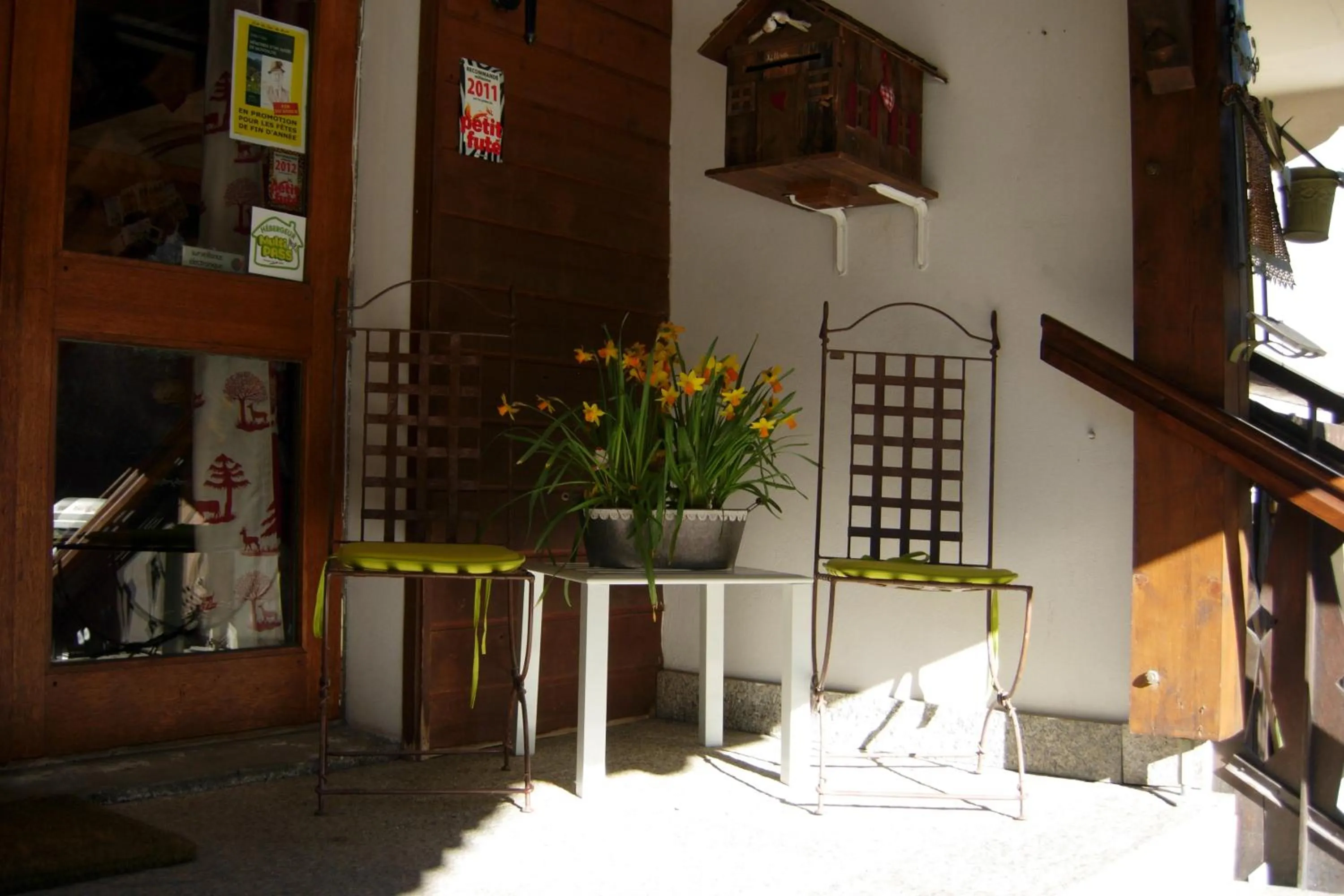 Facade/entrance in Au Bois de Lune