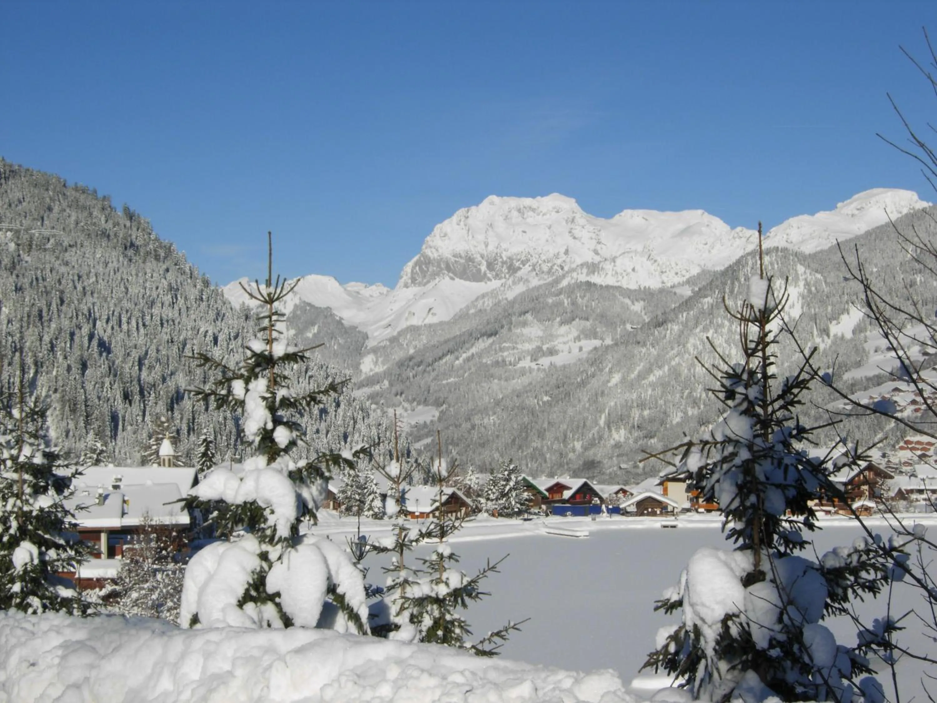 Natural landscape in Au Bois de Lune