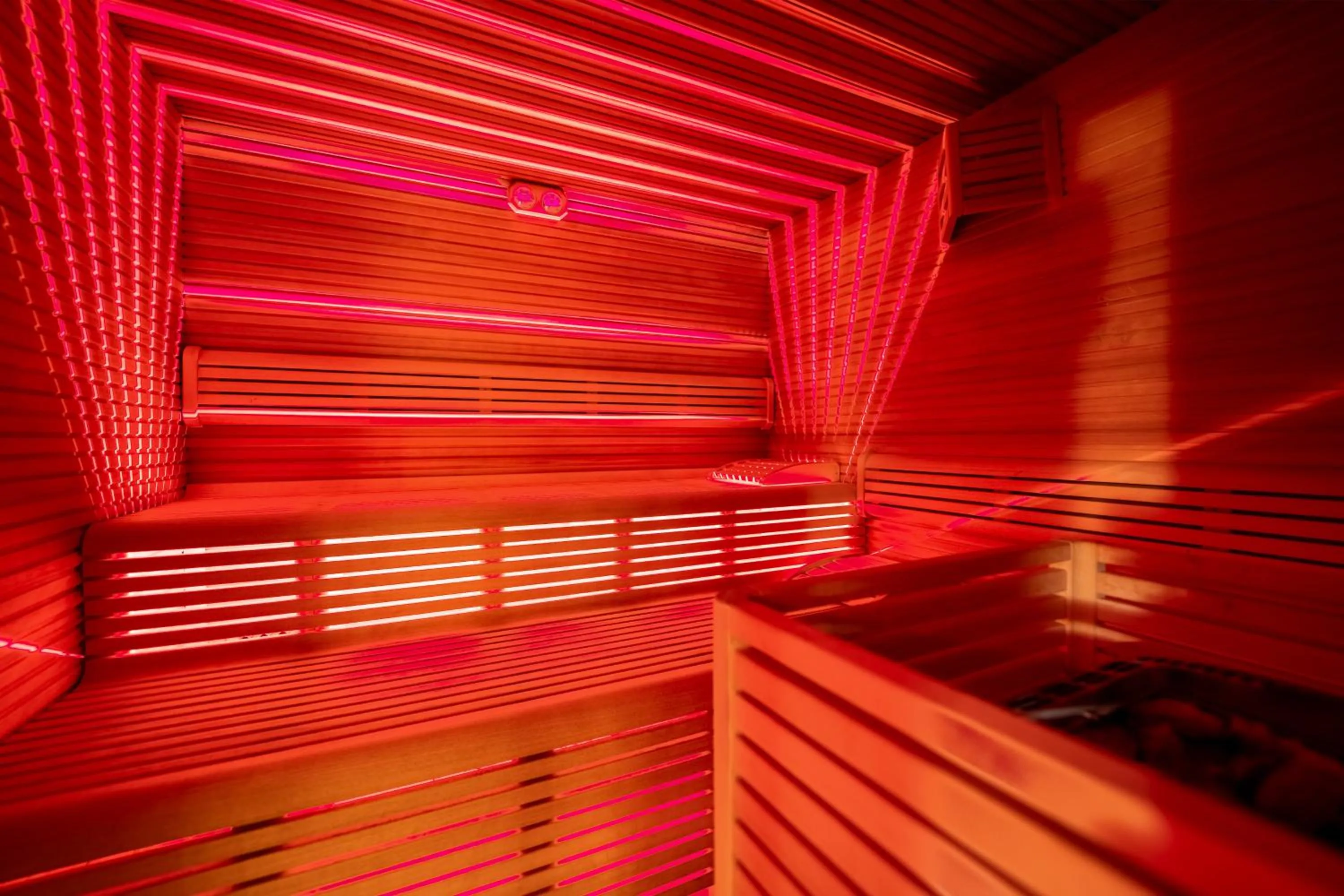 Sauna in Hotel Dolomiti Schloss