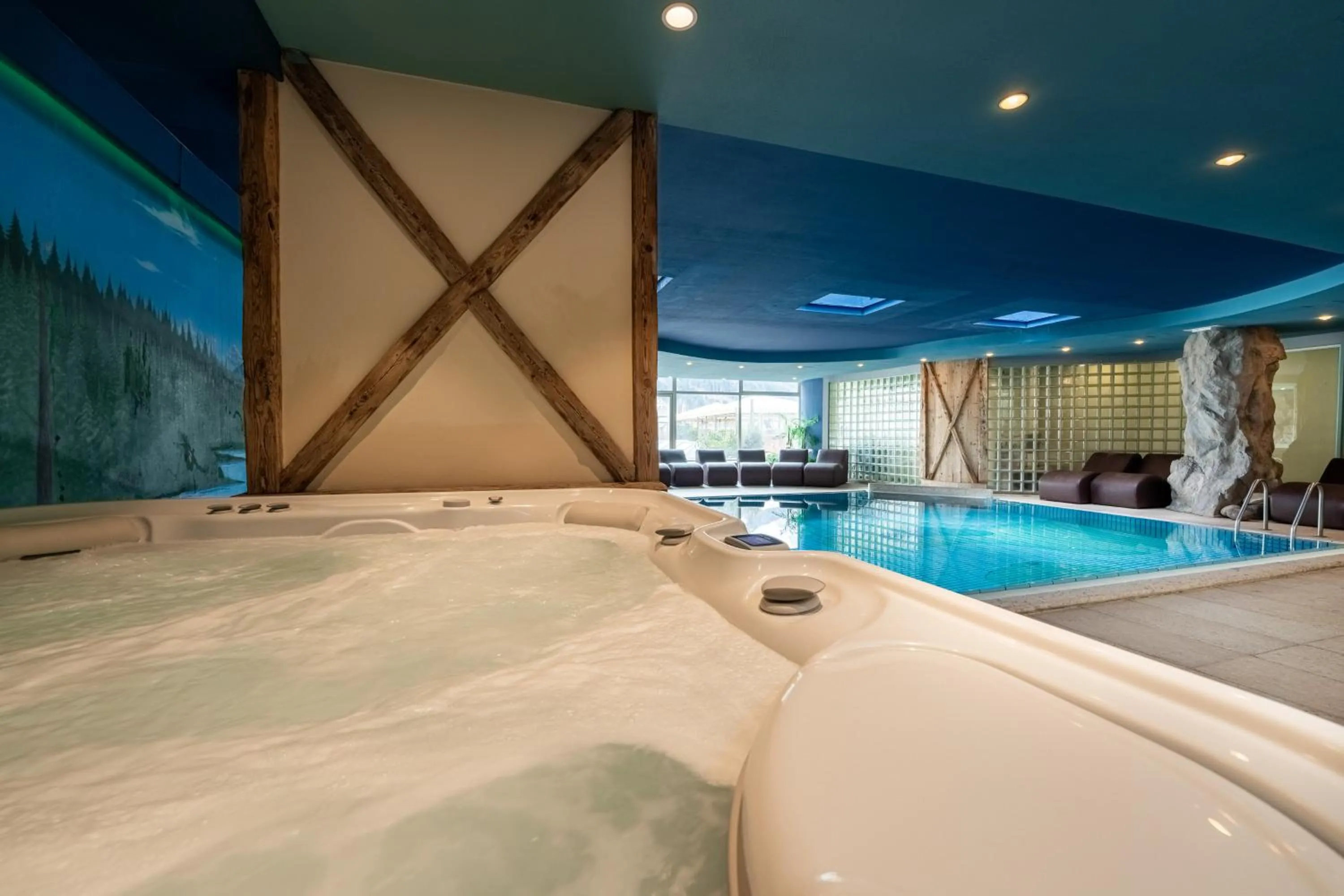 Spa and wellness centre/facilities in Hotel il Caminetto Sport