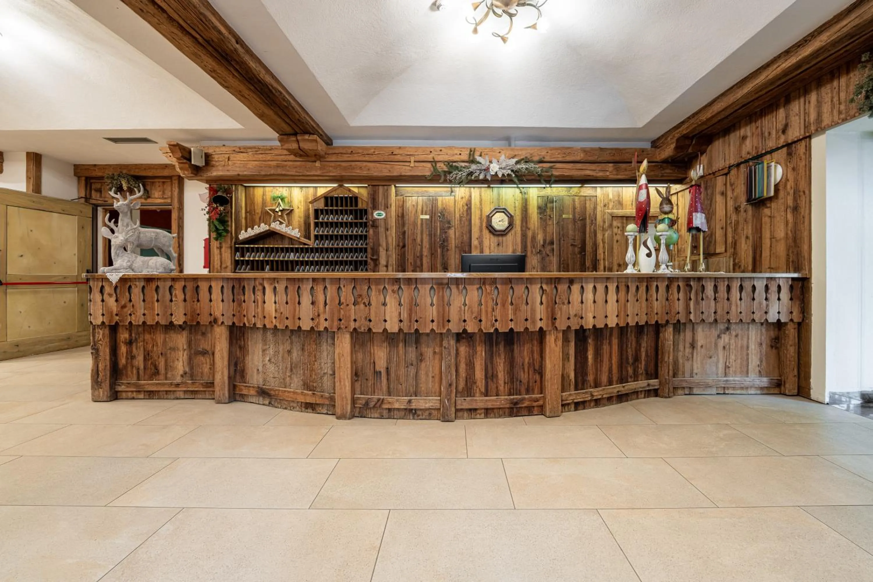 Lobby or reception in Hotel il Caminetto Sport