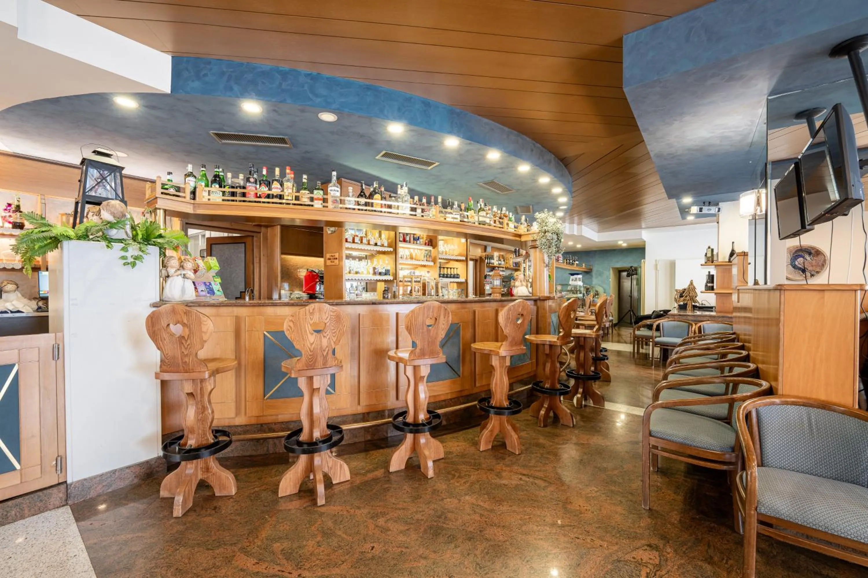 Lounge or bar in Hotel il Caminetto Sport