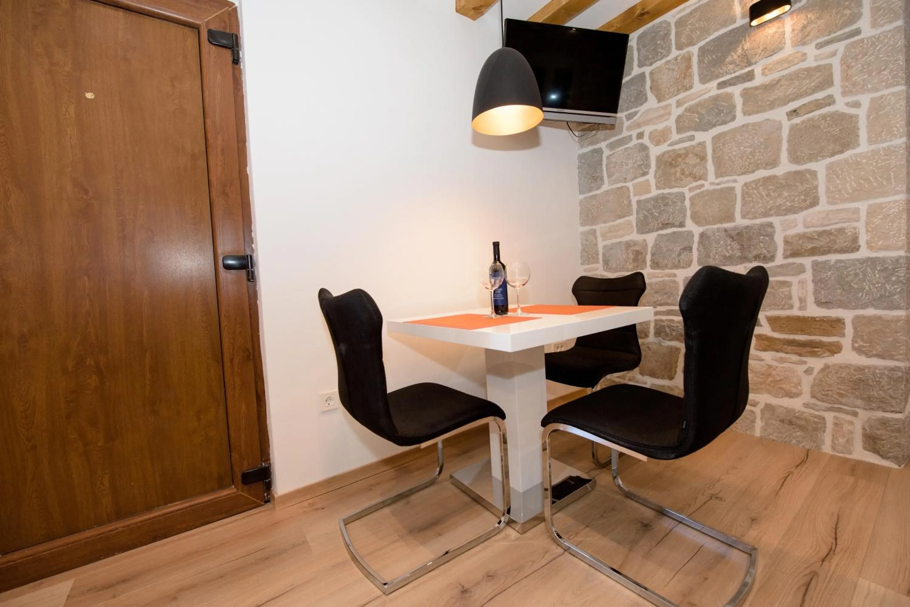 Dining area in Lucy in Centre Apartment