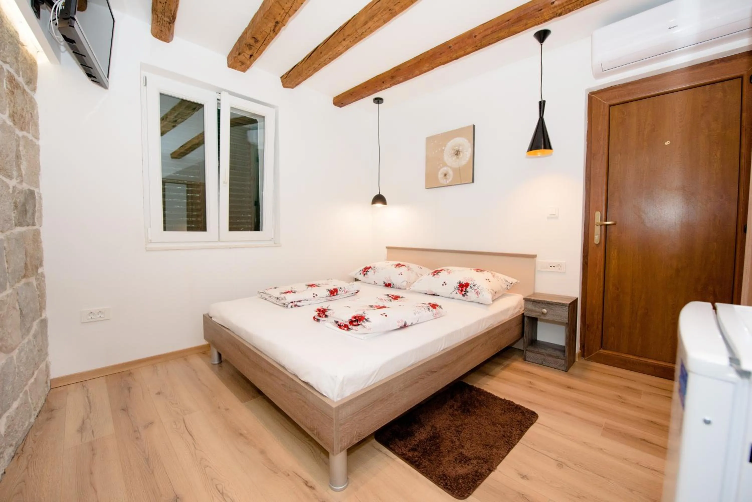 Bed in Lucy in Centre Apartment