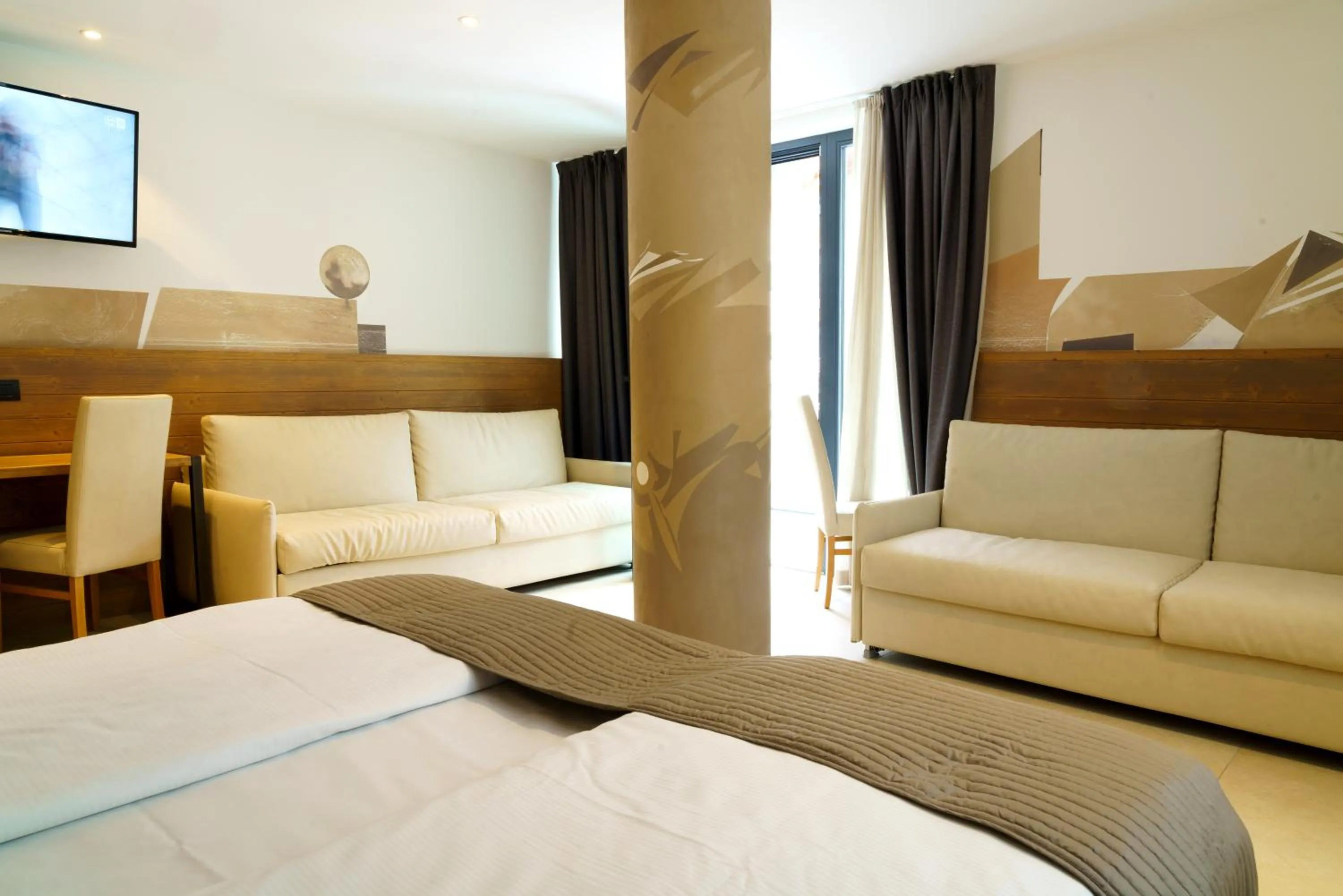 Bed in Hotel Bellevue