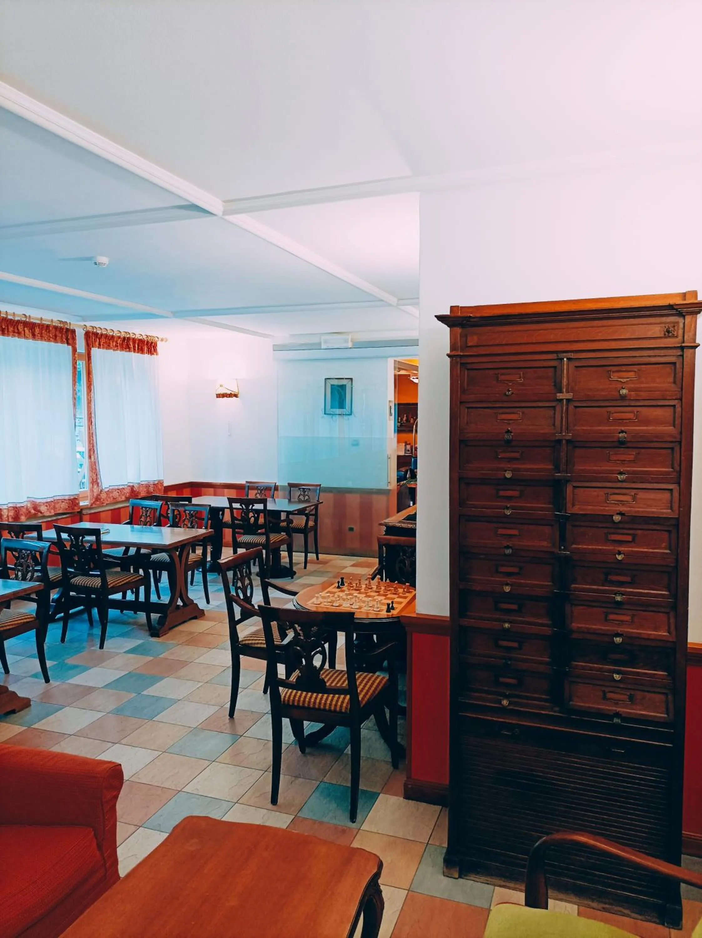 Seating area in IHR Hotel Villa Emma