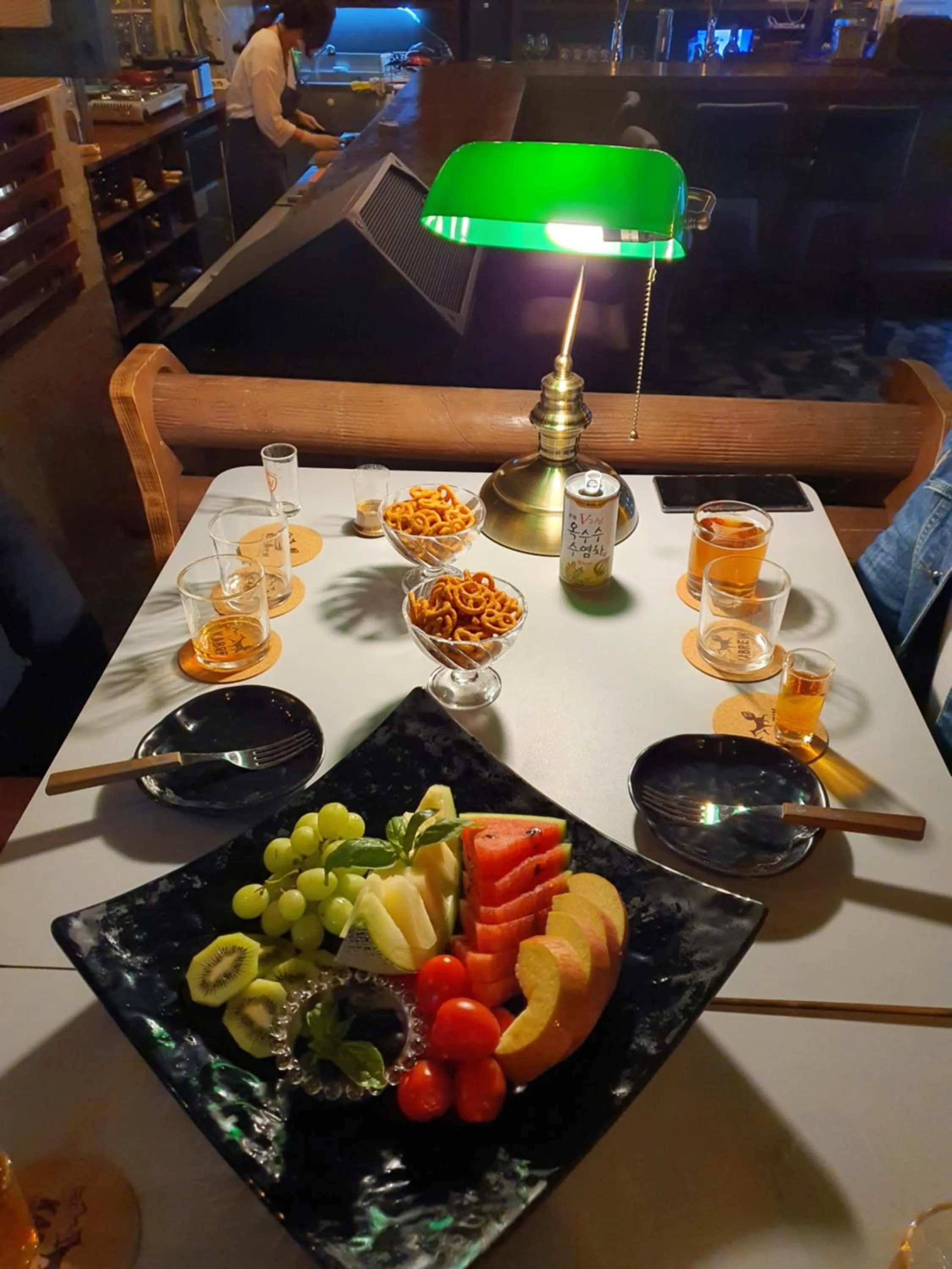 Food and drinks in New Jeju Hotel