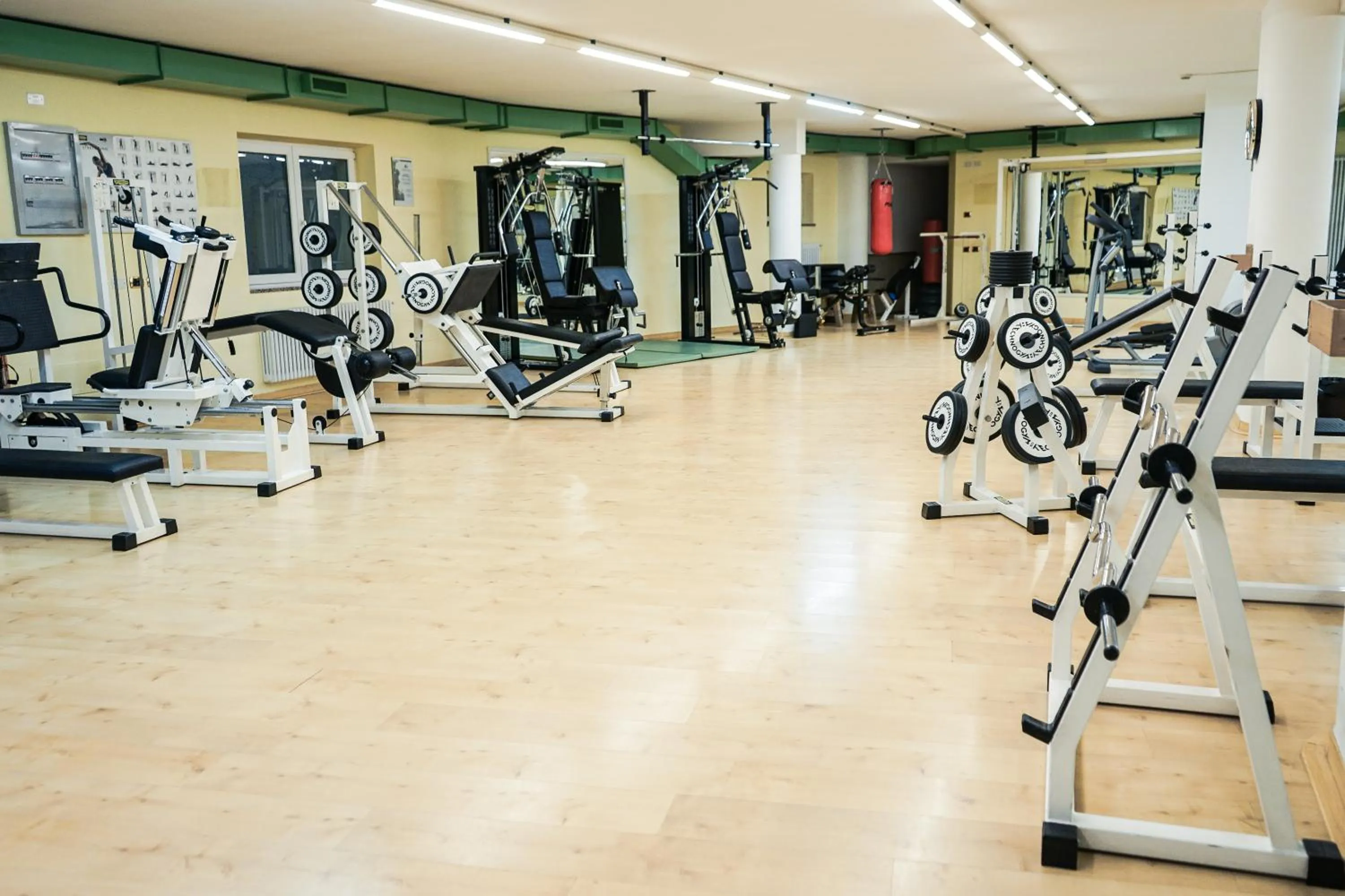 Fitness centre/facilities in Hotel Soreghes Gran Chalet