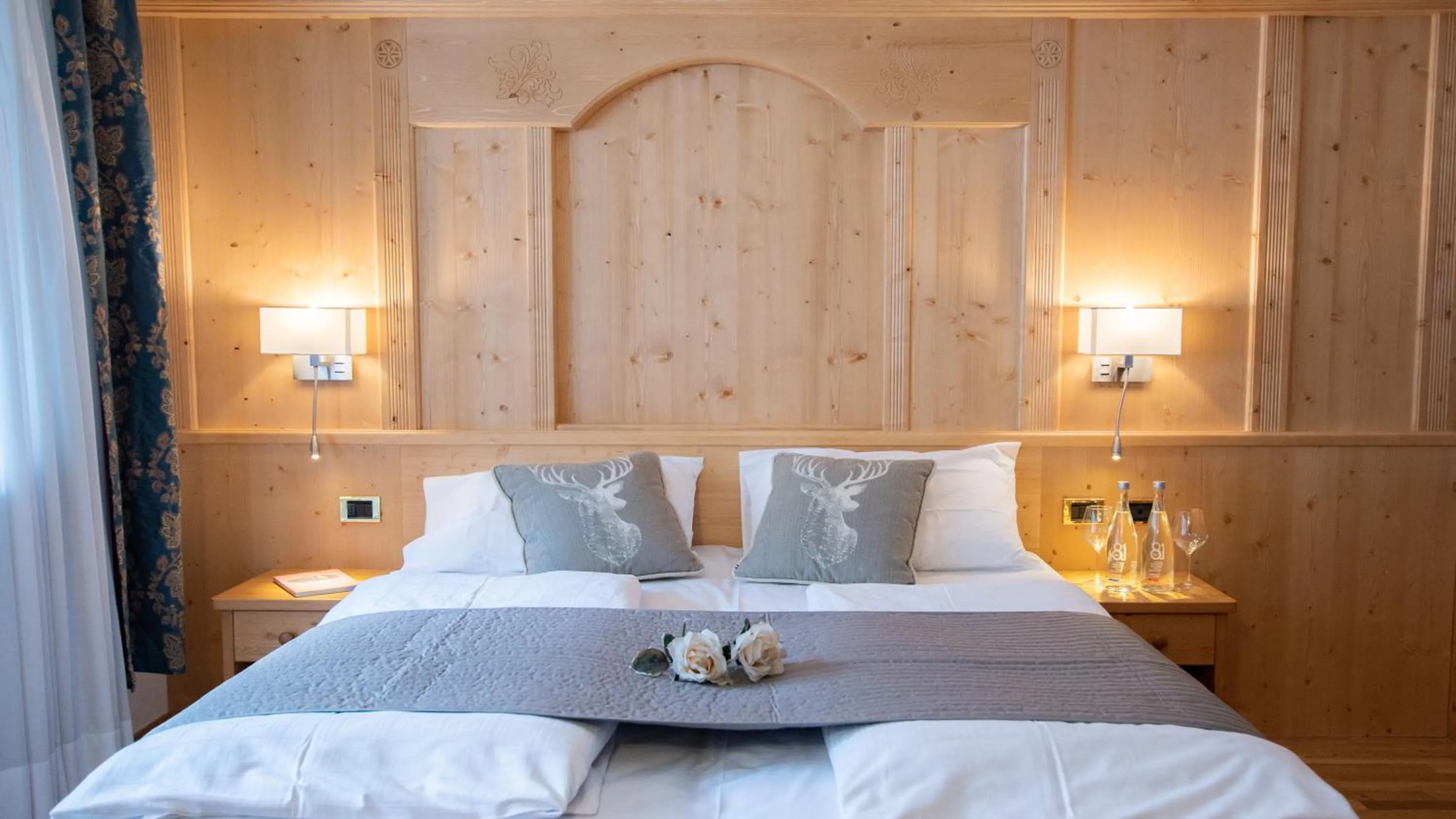 Bed in Hotel Diamant Park