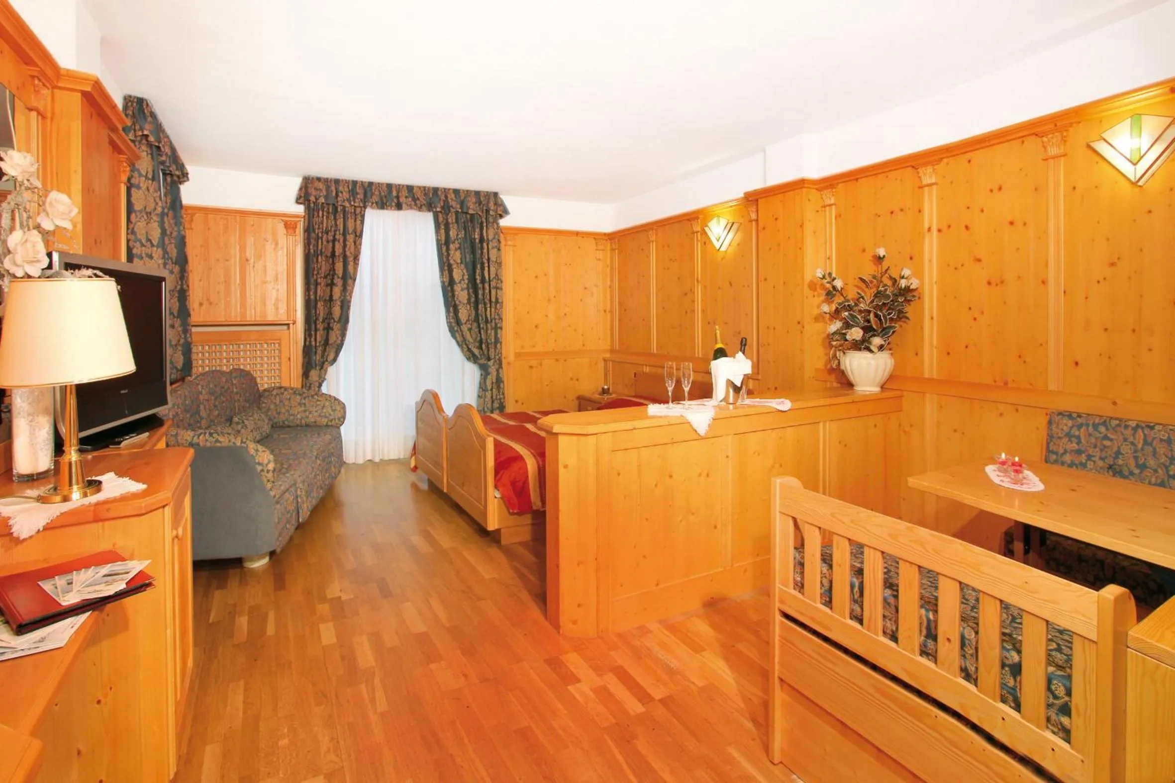 Bed in Hotel Diamant Park