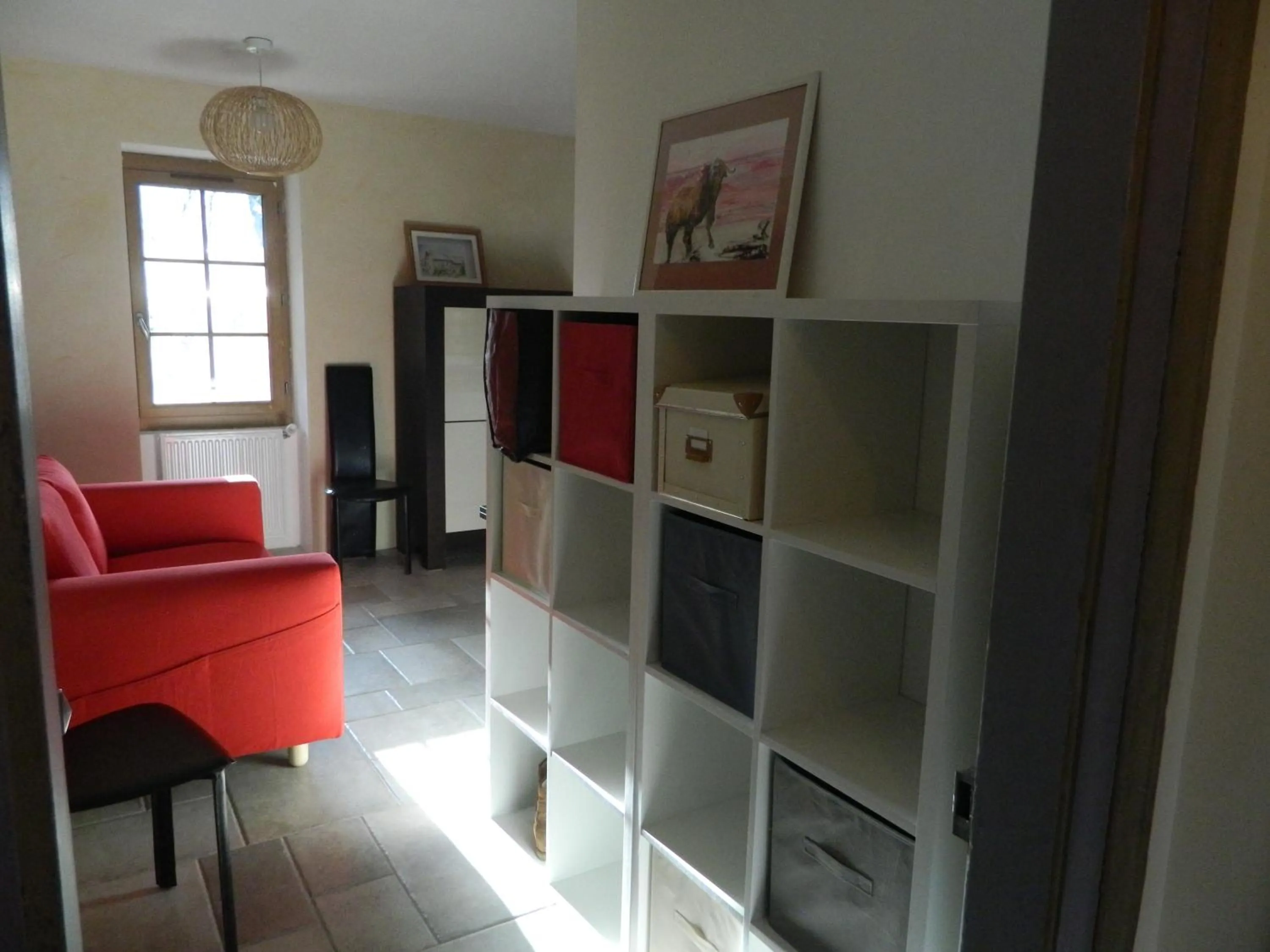 Communal lounge/ TV room in Gite de l'école