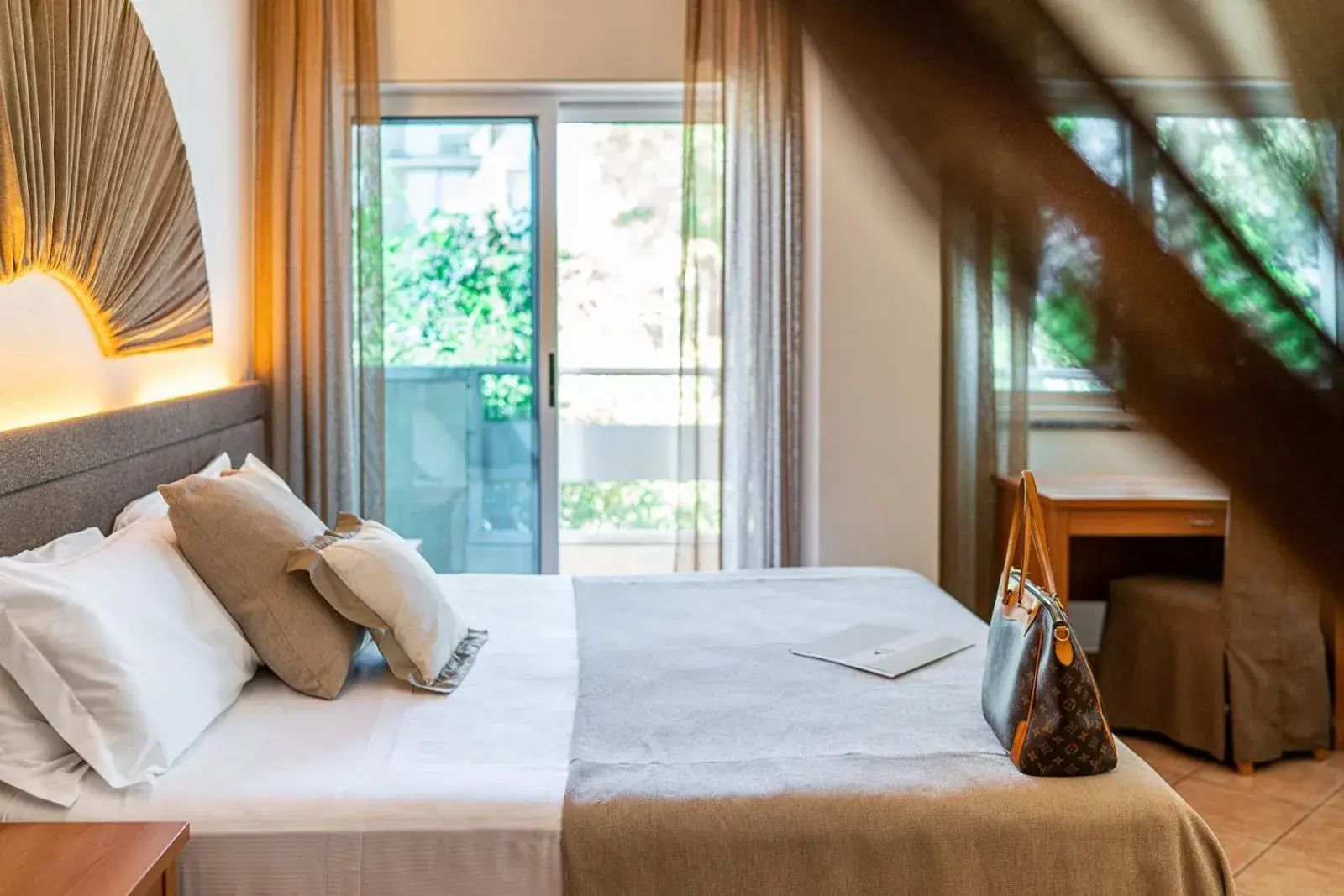 Bed in Hotel Rex Bed in Hotel Rex