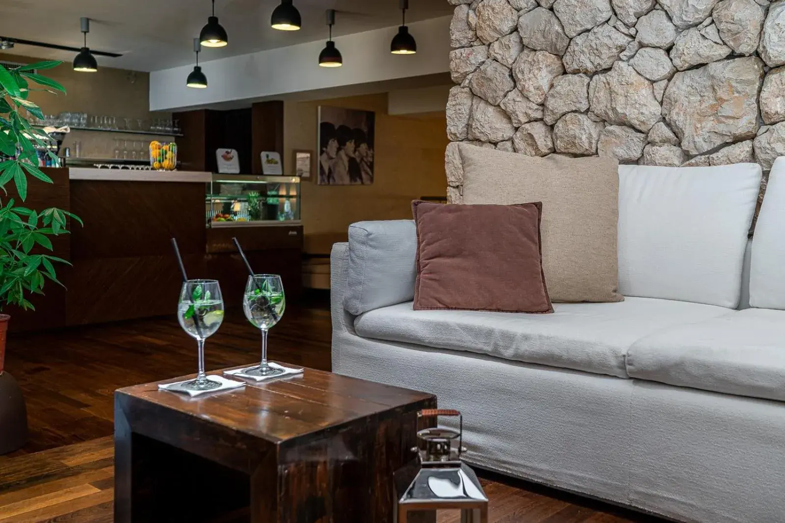 Lounge or bar in Hotel Rex Lounge or bar in Hotel Rex