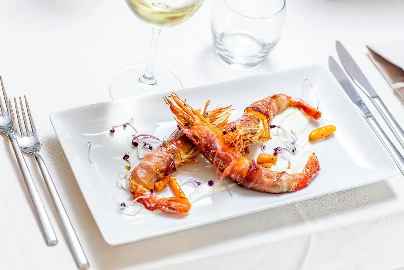 Food close-up in Hotel Rex Food close-up in Hotel Rex