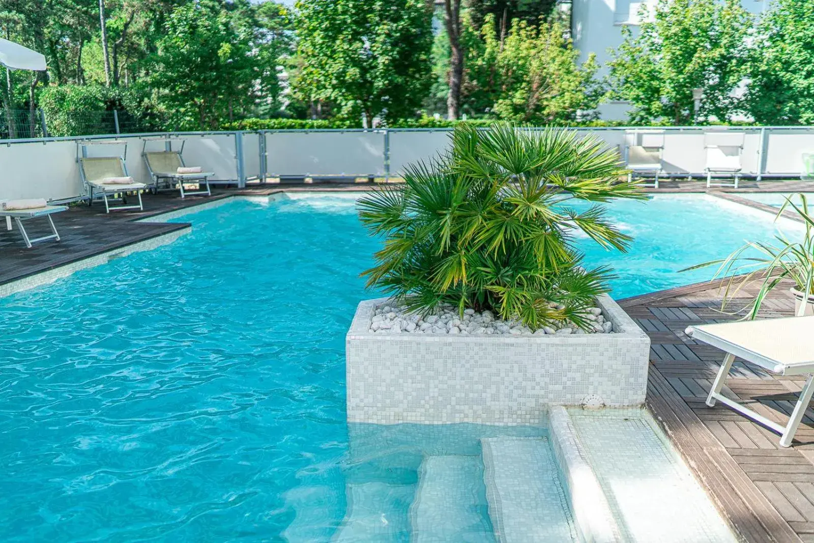 Swimming pool in Hotel Rex Swimming pool in Hotel Rex