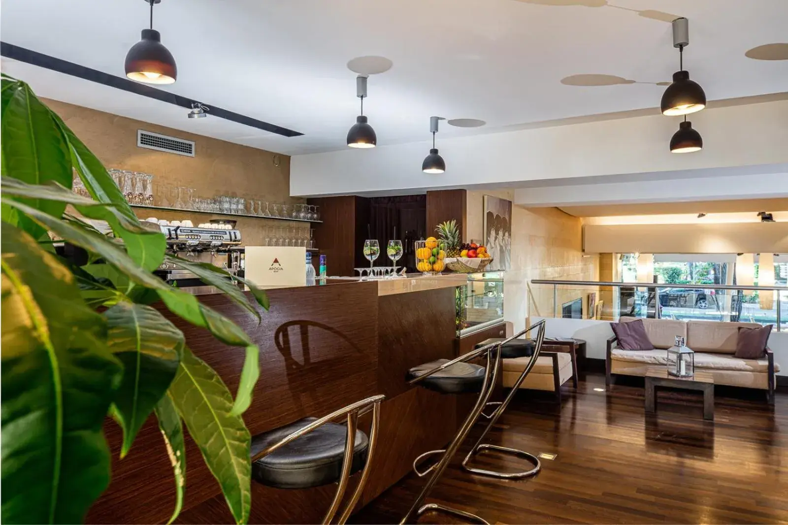 Lounge or bar in Hotel Rex Lounge or bar in Hotel Rex