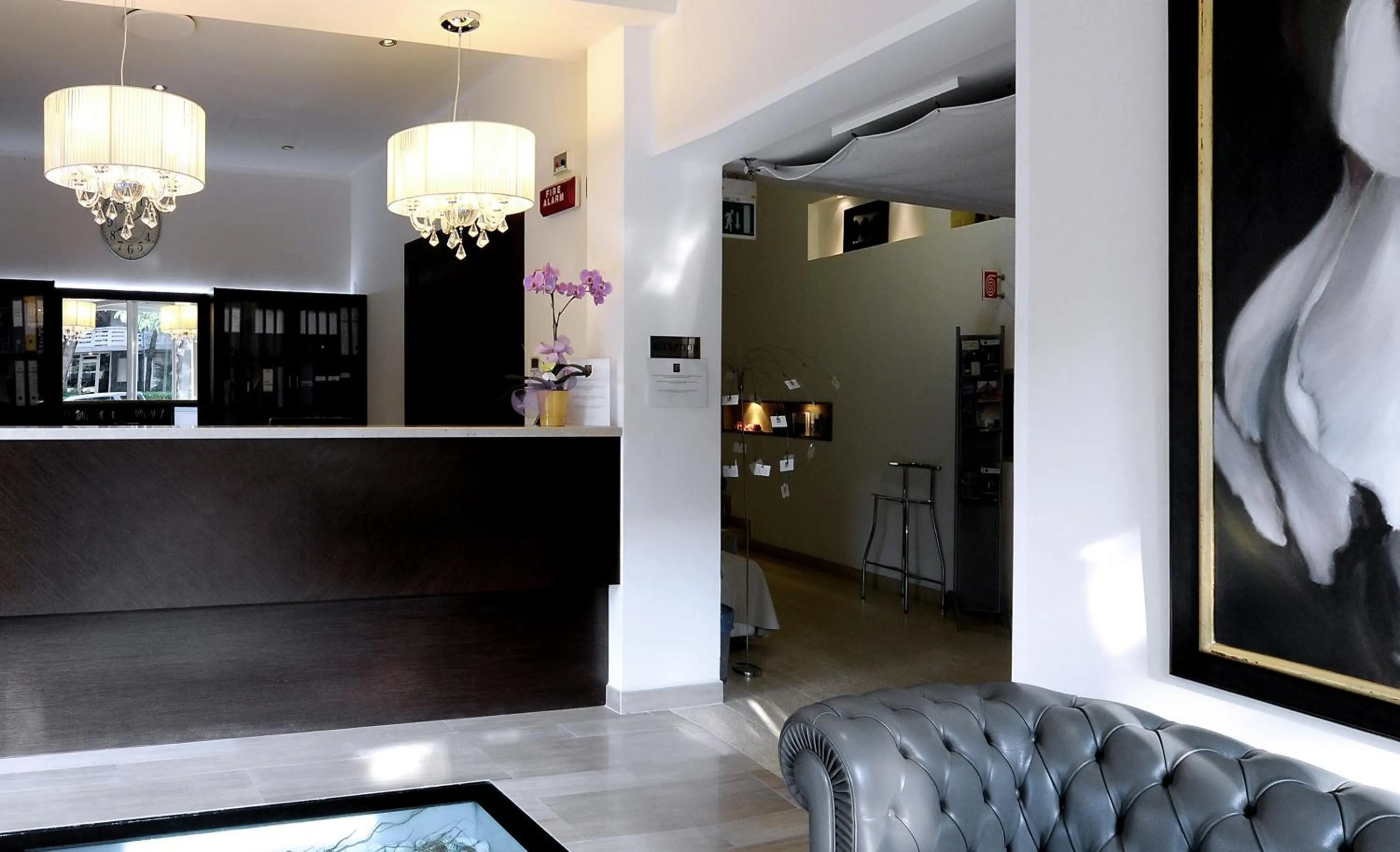 Lobby or reception in Hotel Rex