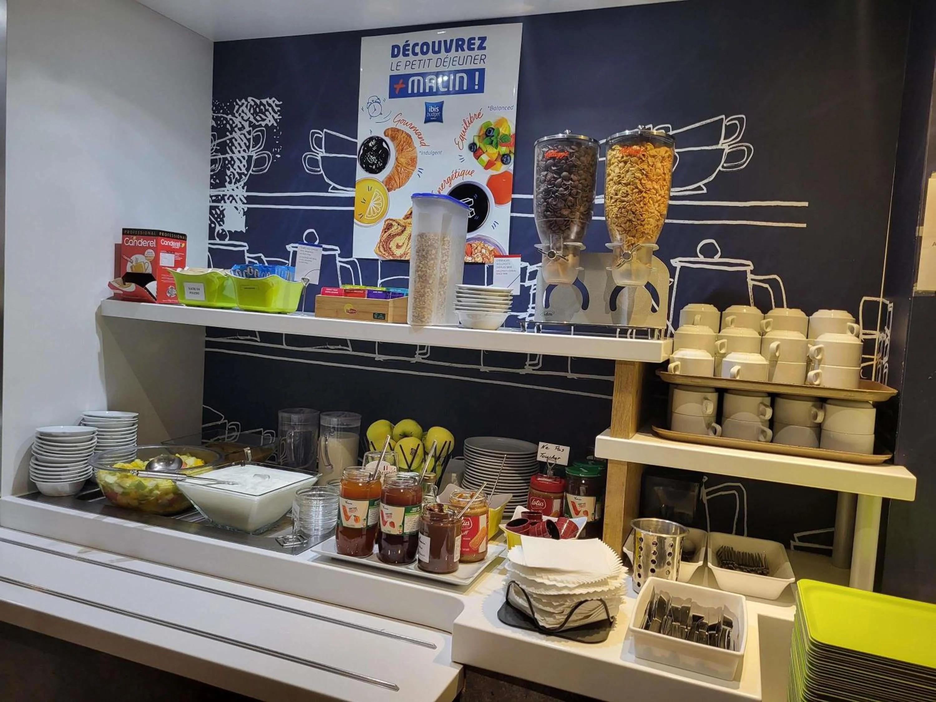 Breakfast in ibis budget Limoges Centre Gare