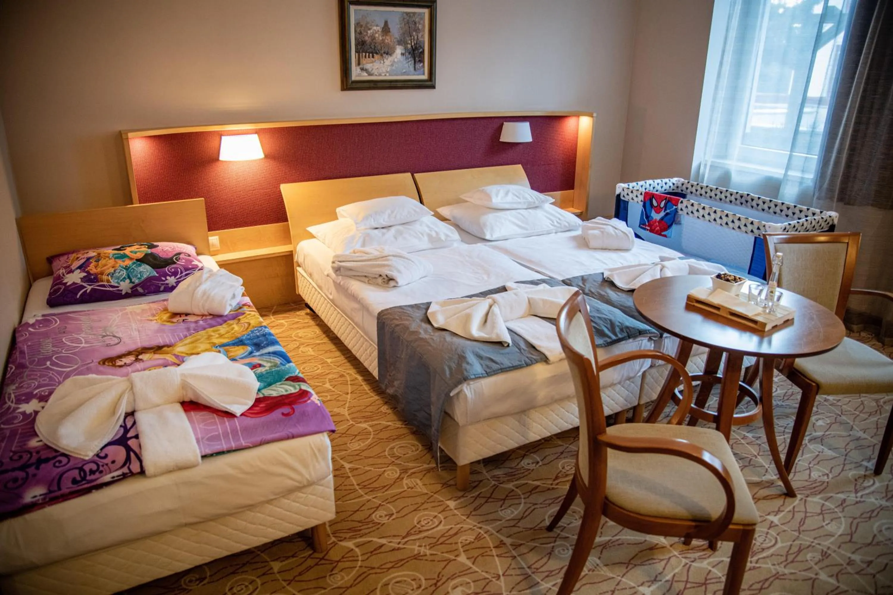 Bed in Dráva Hotel Thermal Resort